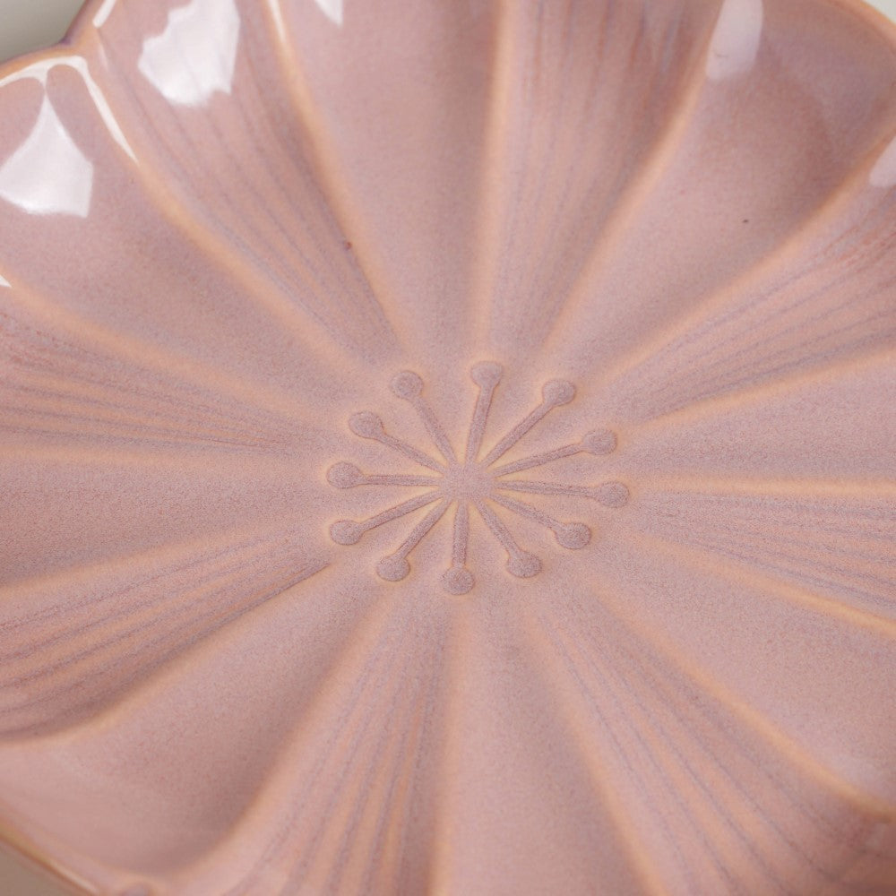 Nestasia Ocean Square Plate with Handle Pink - view 6