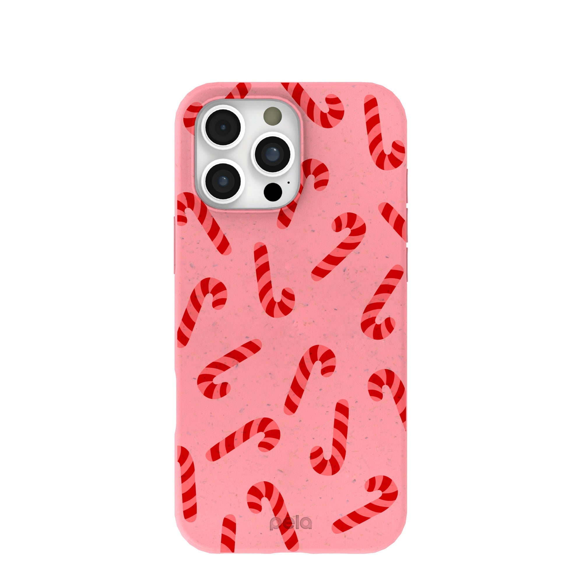 BlackTree Bubblegum Pink Candy Cane Chaos iPhone 16 Pro Max Case