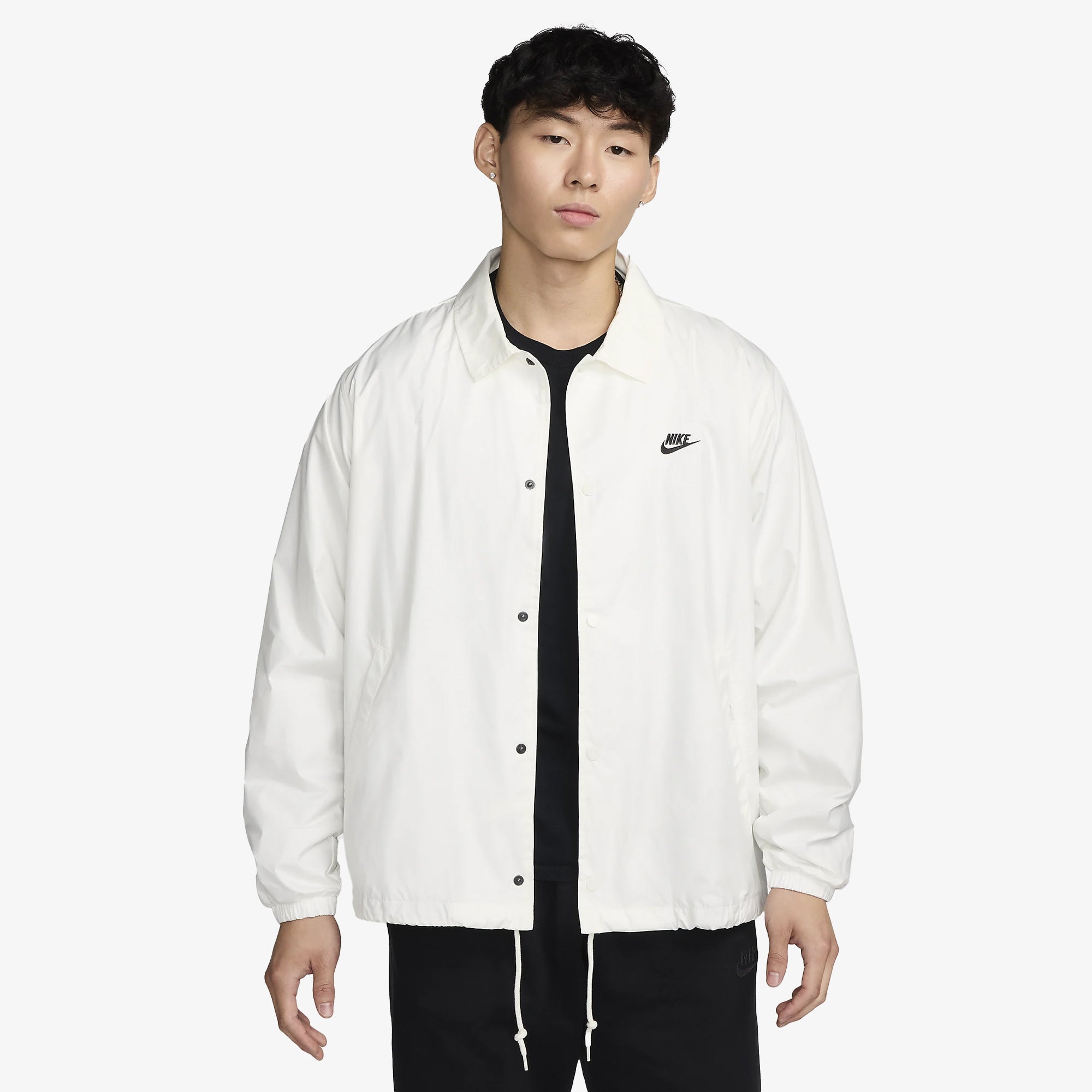 Jacket sail black – Nike | Club Coaches ' Jacket { Sail/black