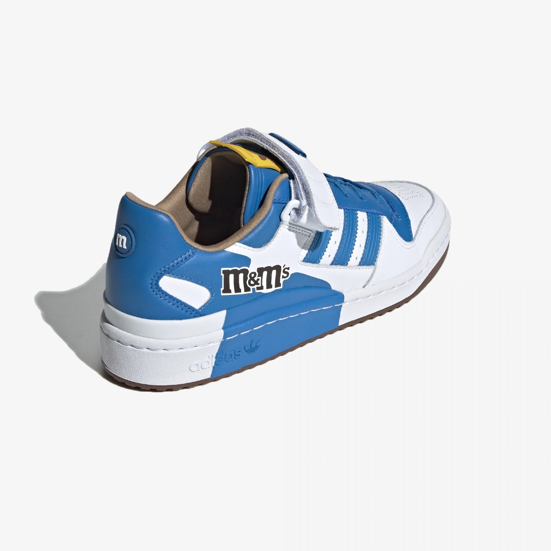 Adidas Originals | M&M'S BRAND FORUM LOW 84 { CRAFT BLUE / CLOUD WHITE - view 2