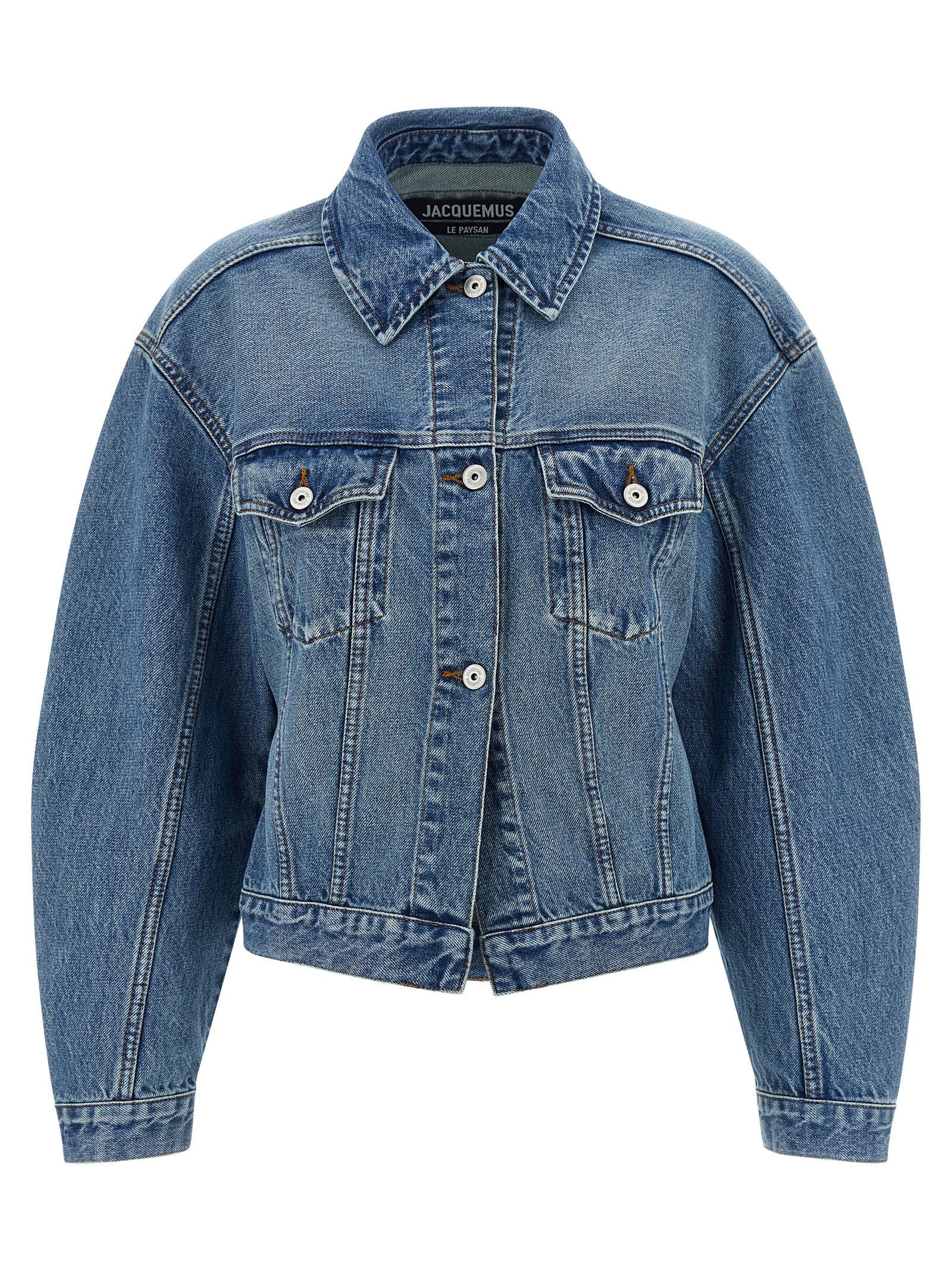 Jacquemus La Veste De-nimes Jacket – 100% cotton