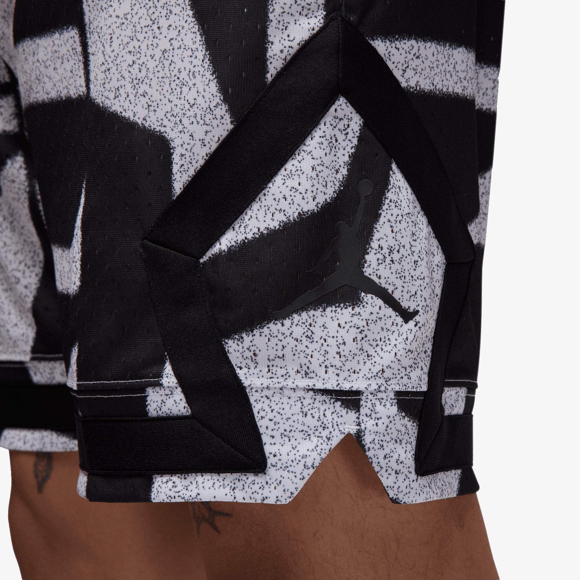 Jordan | Jordan Sport Dri-fit Mesh Diamond Shorts { Black/black - view 5