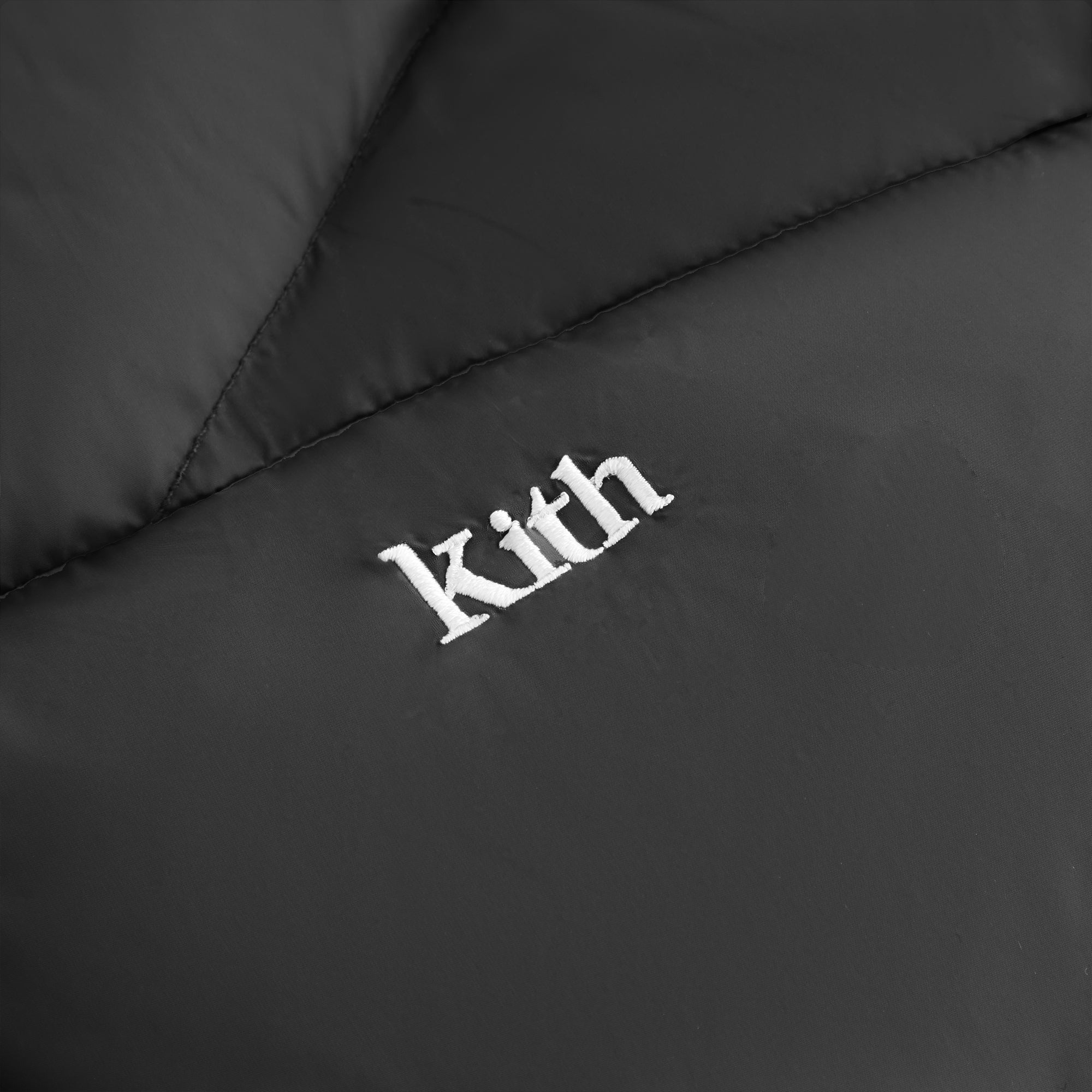 Kith Women Corey Hooded Nylon Puffer - Black - view 6
