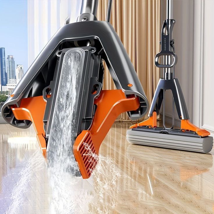 Roposo Clout New Easy Cleaning Folding Sponge Mop???? - view 2