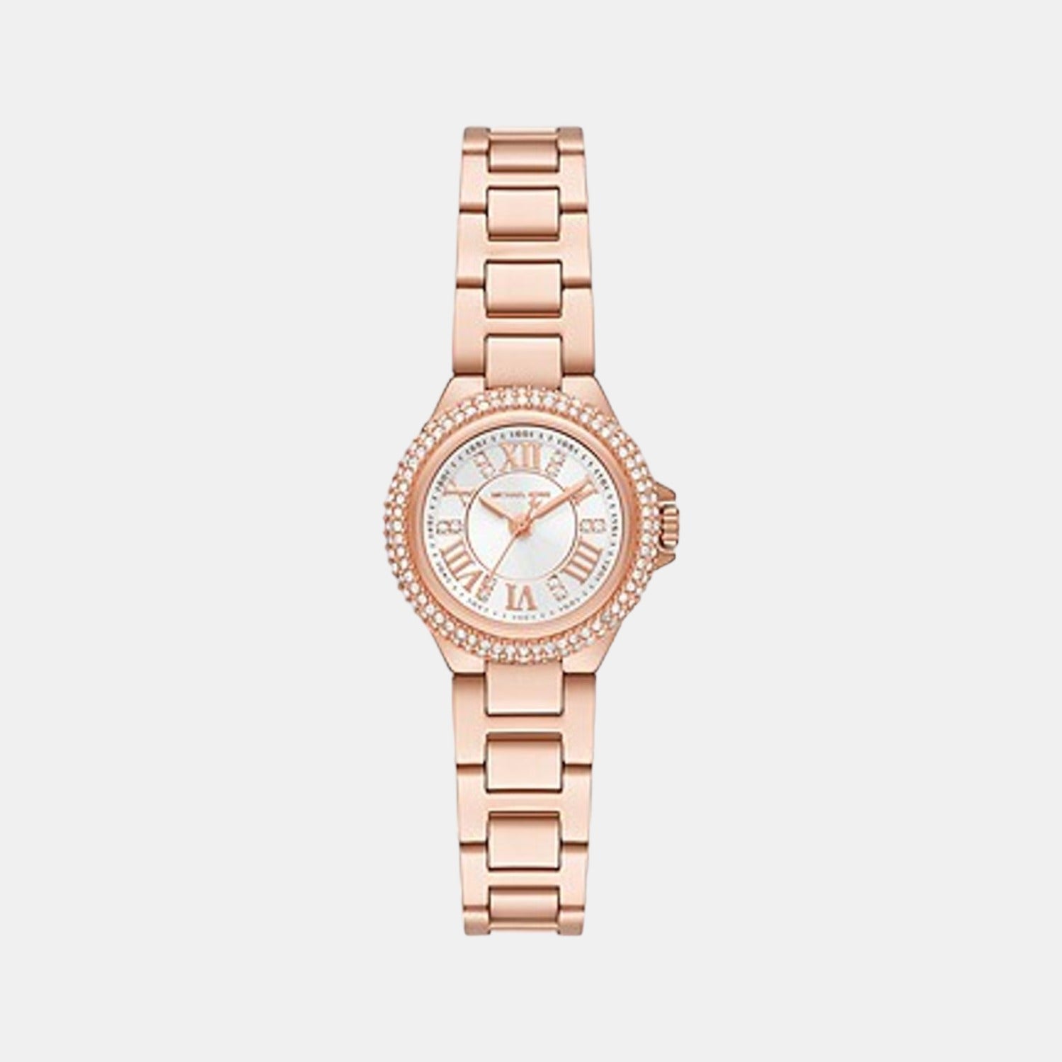 Michael Kors Camille Women Quartz White Dial Analog Stainless Steel Watch MK3253