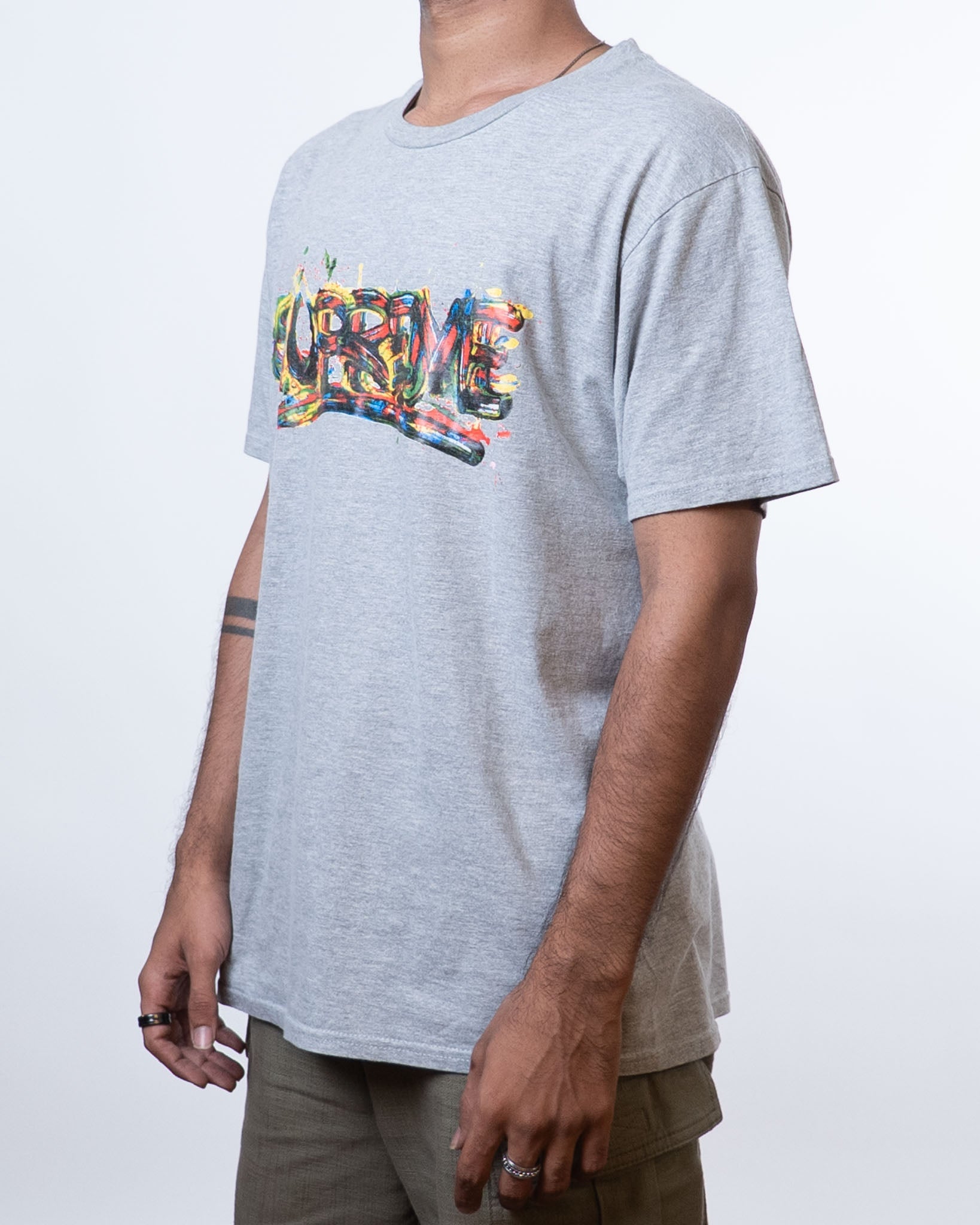 Supreme Paint Logo Tshirt - view 2