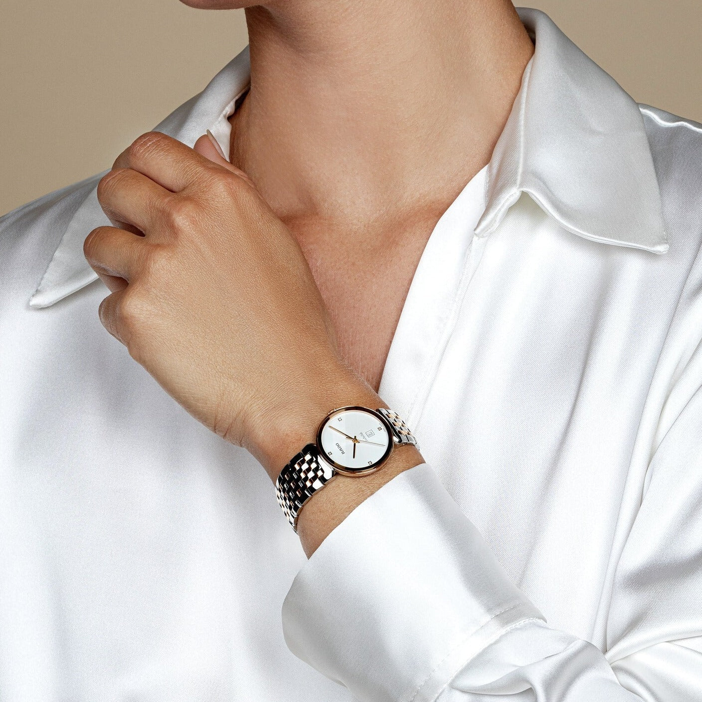 Rado Florence Women Quartz White Dial Analog Stainless Steel Watch R48913723 - view 6