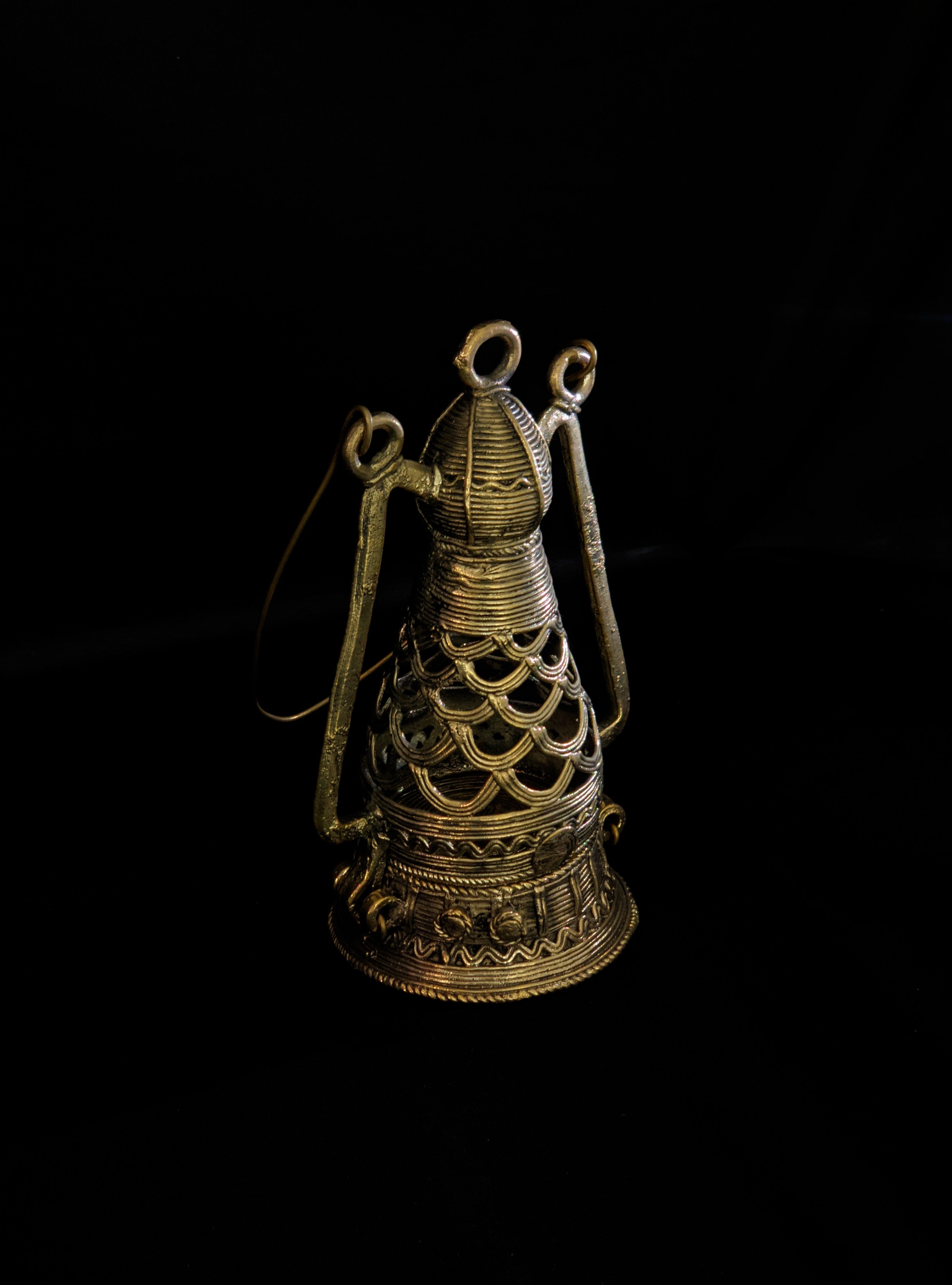 IndianVillèz Handmade Dhokra Tiny Lantern - view 2
