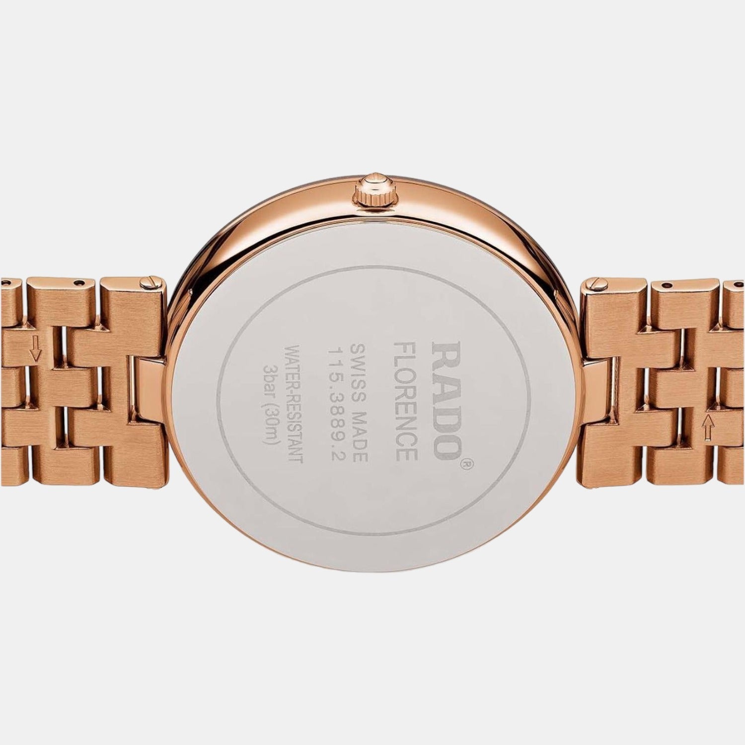 Rado Florence Women Quartz Brown Dial Analog Stainless Steel Watch R48889743 - view 3