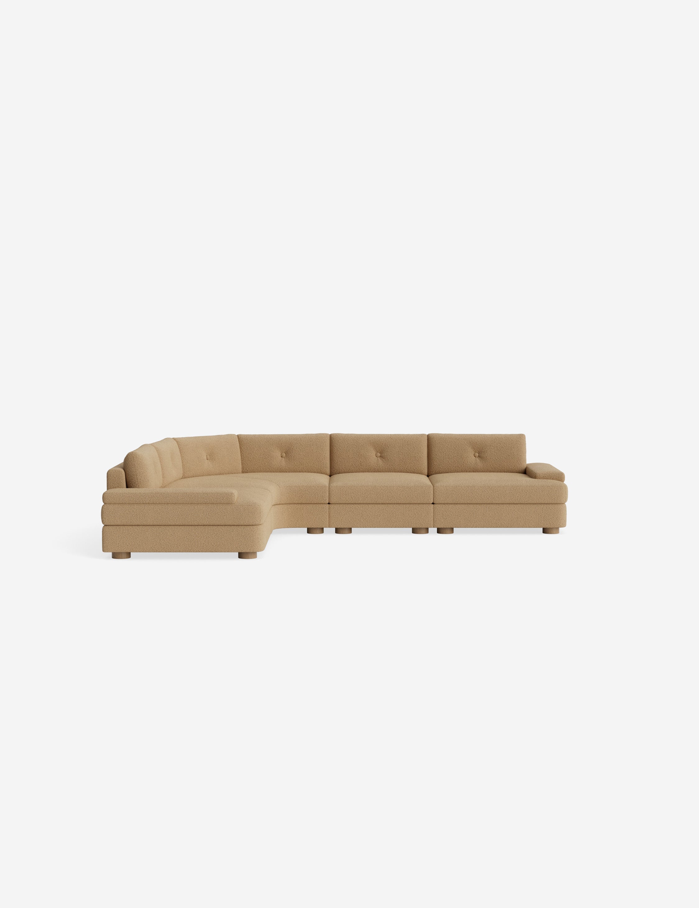 Lulu and Georgia Hill Modular Chaise Sectional Sofa