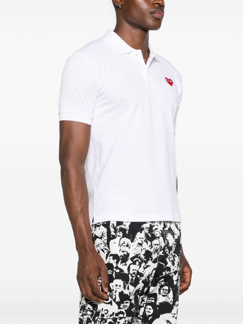 Comme Des Garcons Comme Des Garçons Cotton polo shirt - view 5