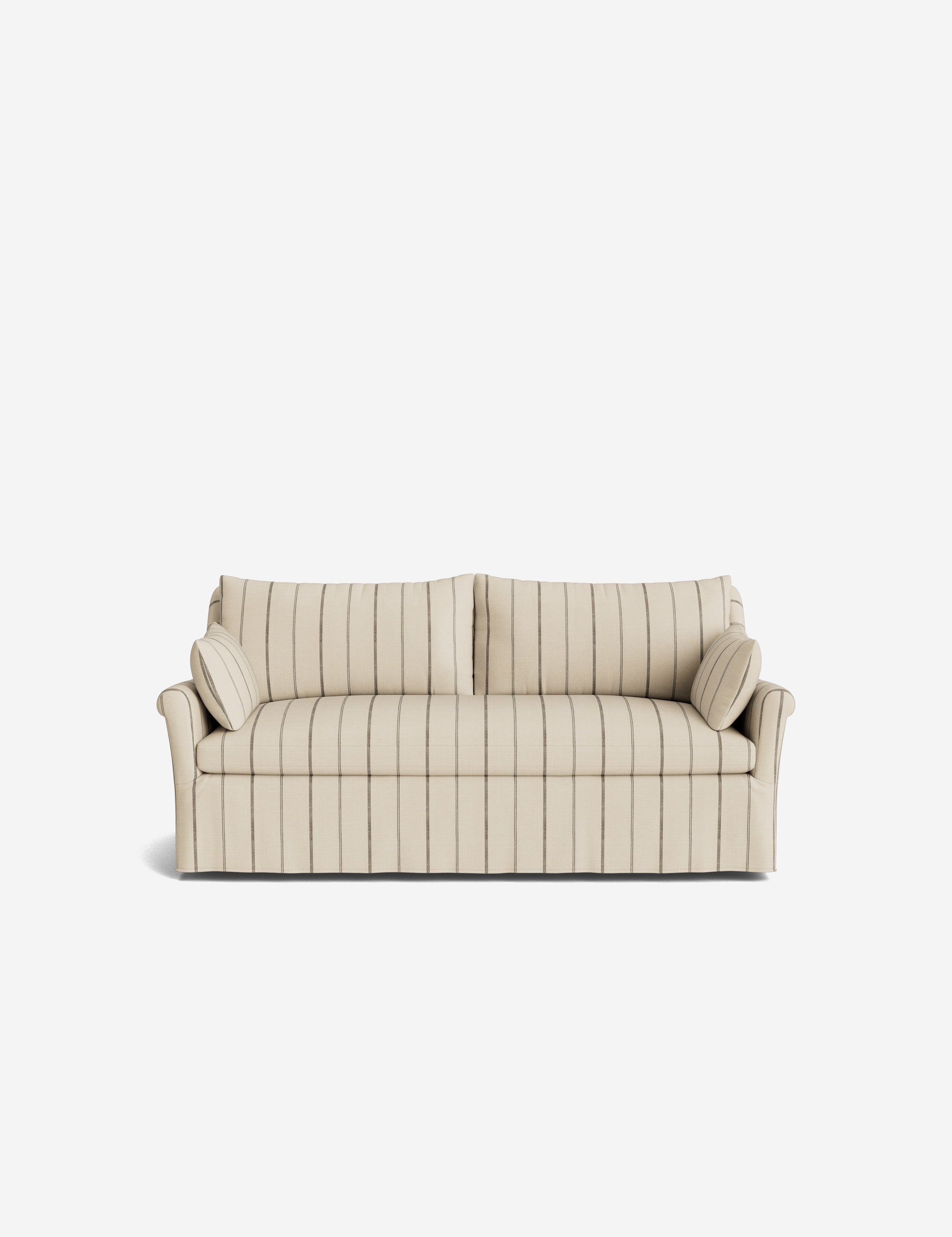 Lulu and Georgia Portola Rolled Arm Slipcover Sofa - view 97