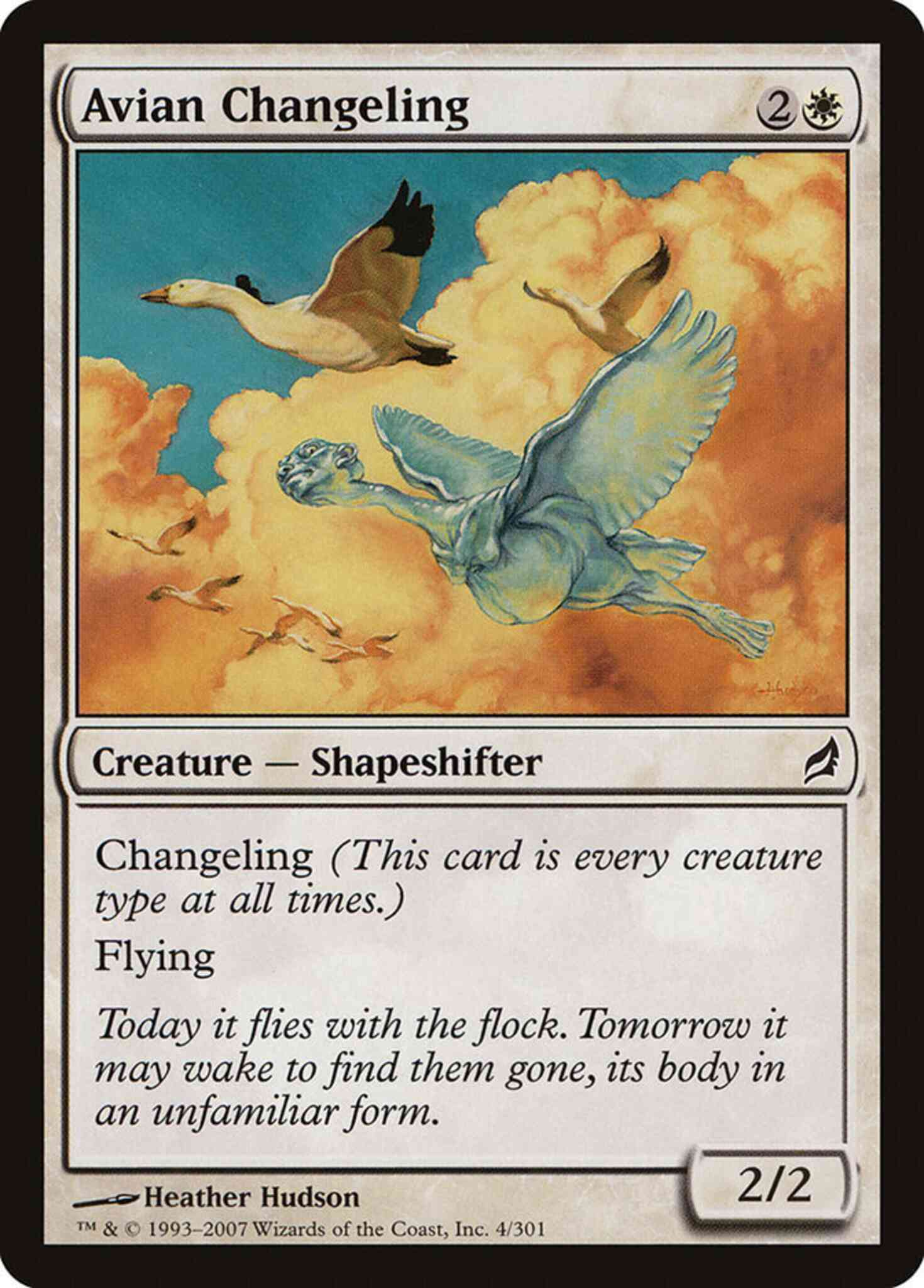 Avian changeling 4 – Magic Avian Changeling [4] [Lorwyn] [Non-Foil]