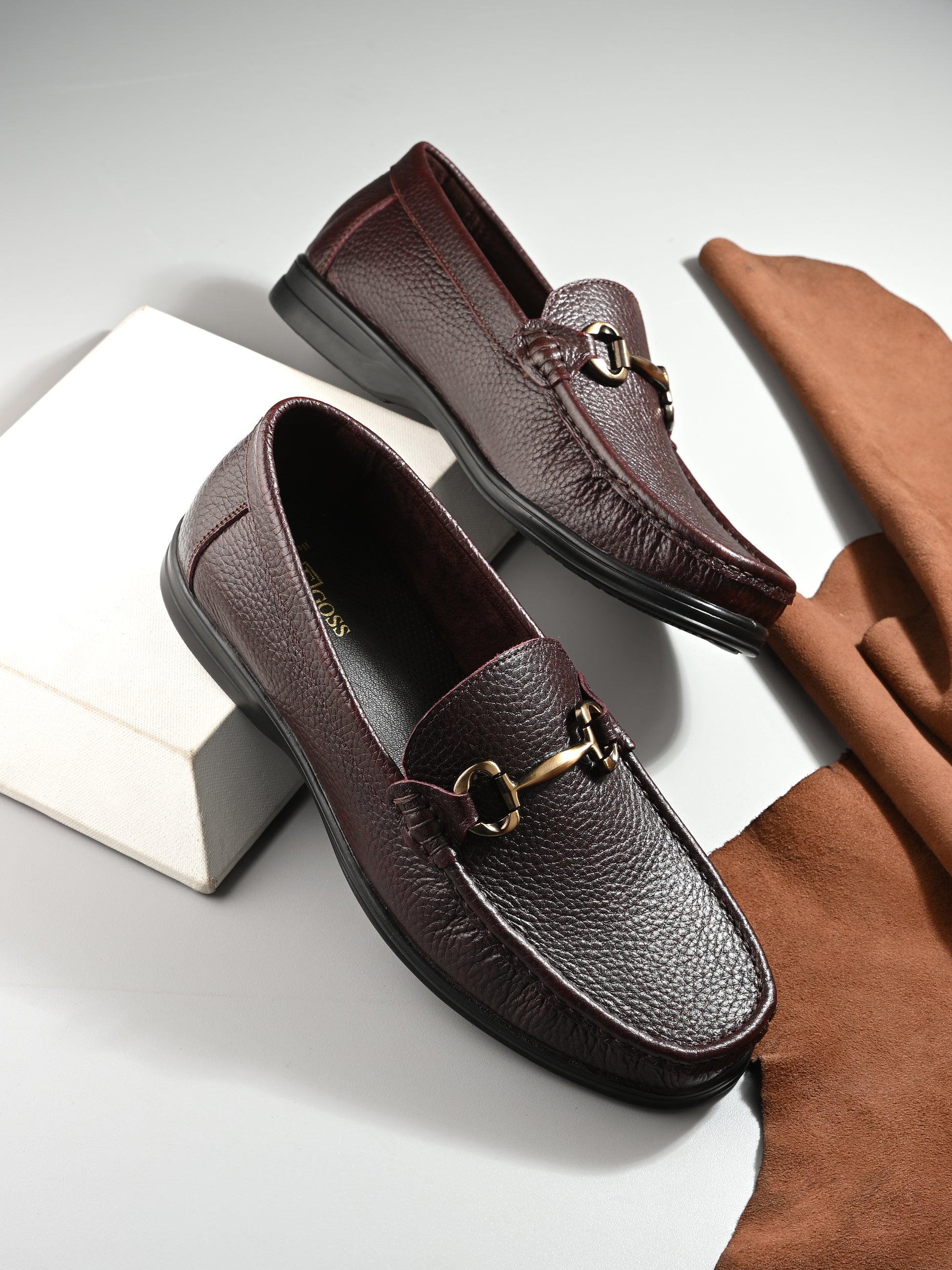 Egoss Shoes Nova Buckled Loafers by Aspeerio - view 25