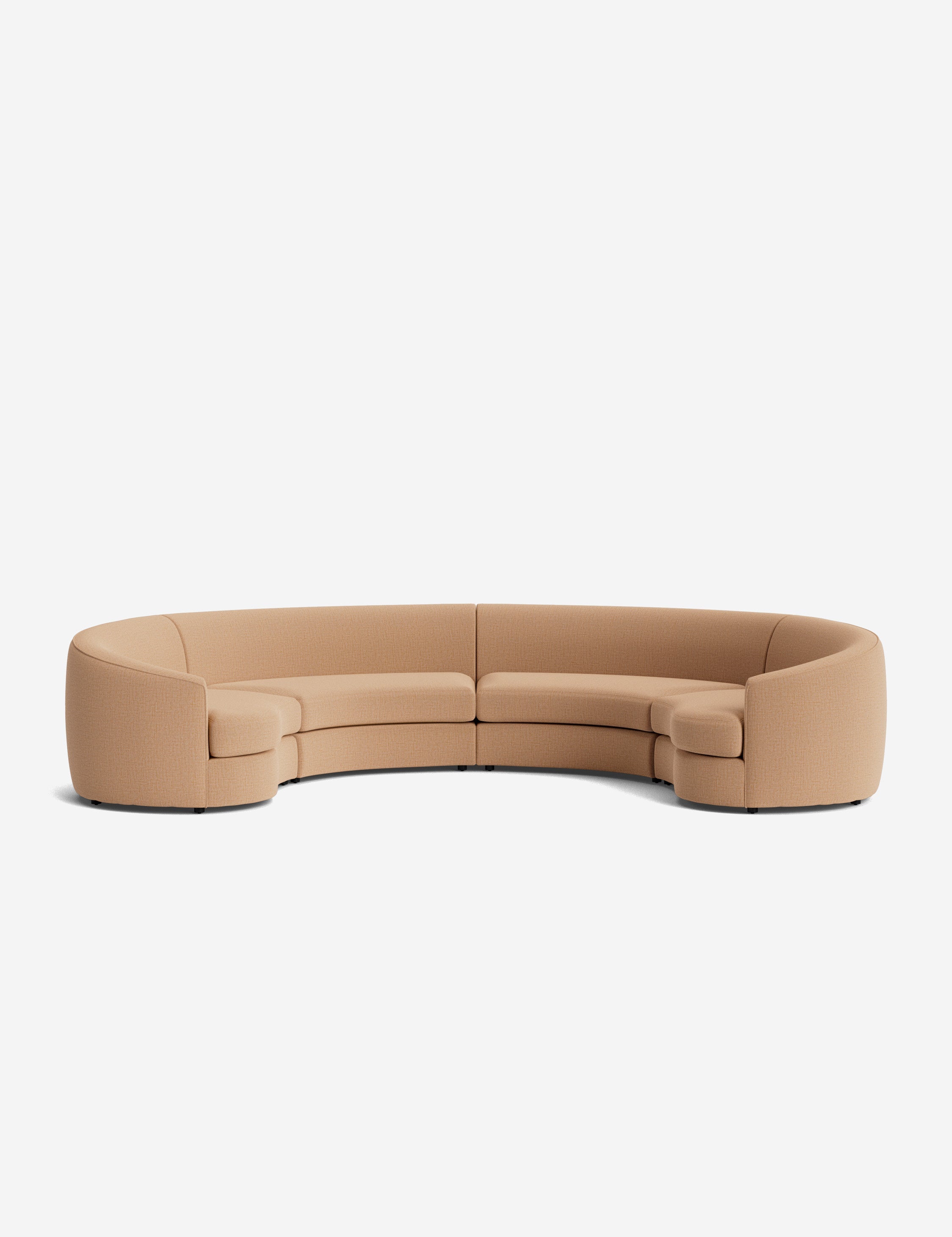Lulu and Georgia Imada Modular Curved Sectional Sofa - view 8
