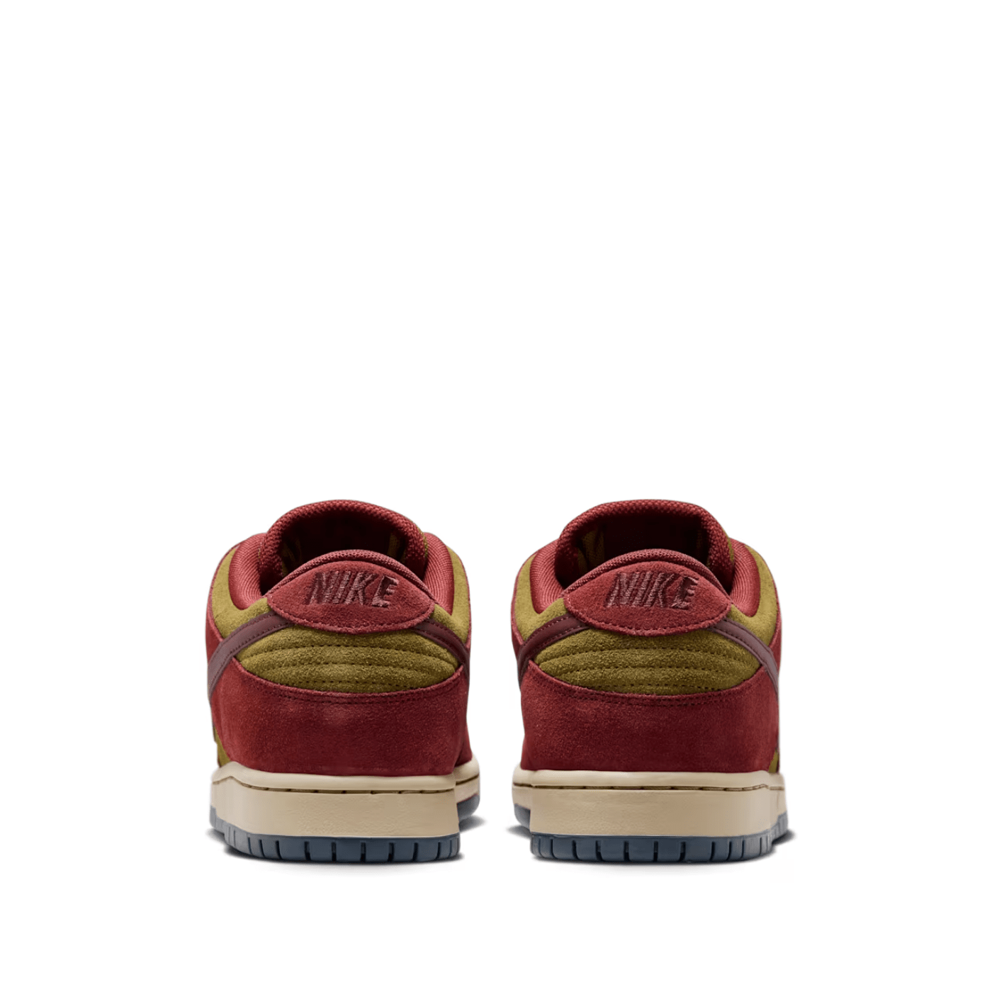 HYPE ELIXIR Nike SB Dunk Low Pro Dark Team Red and Olive Flak - view 4