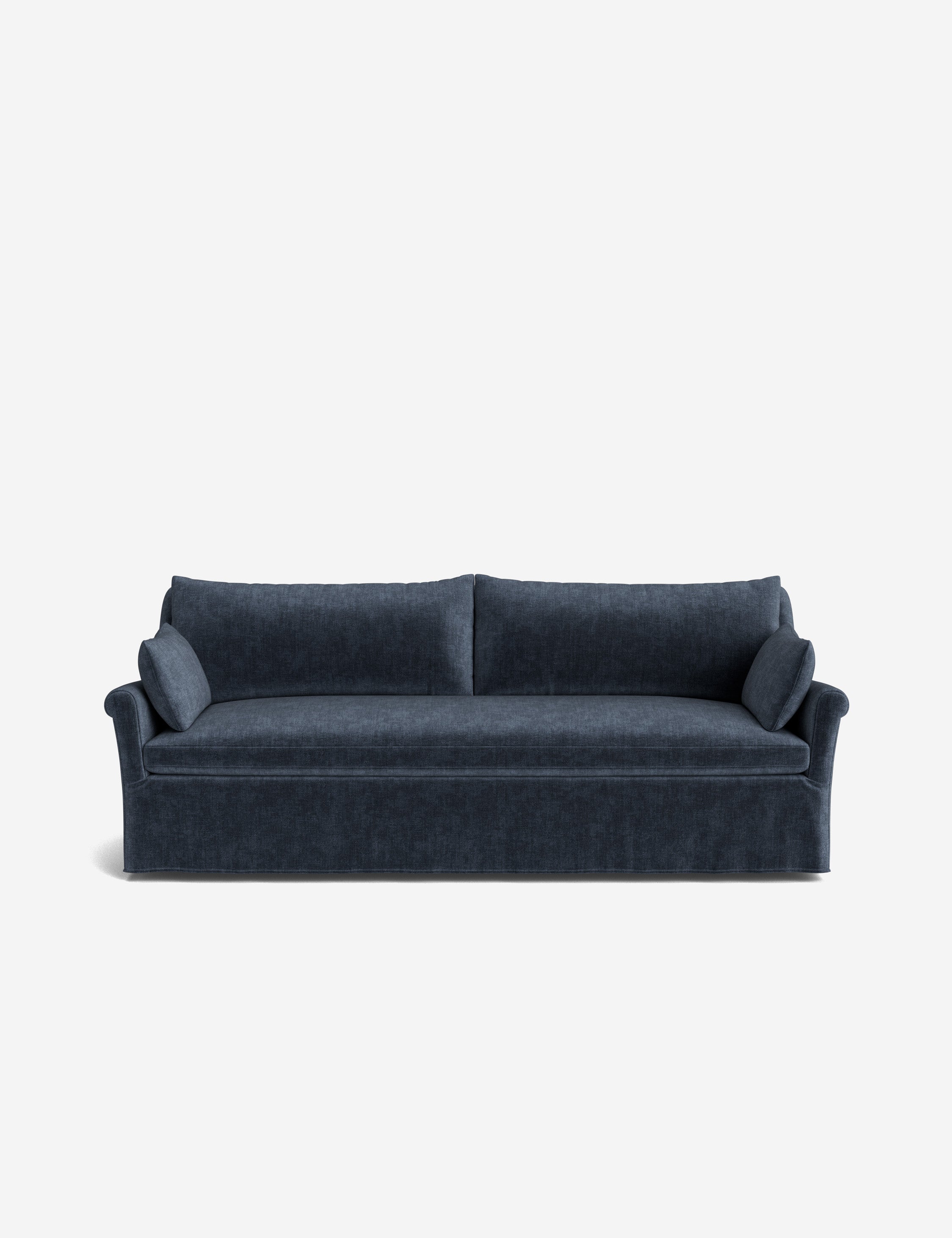 Lulu and Georgia Portola Rolled Arm Slipcover Sofa - view 8