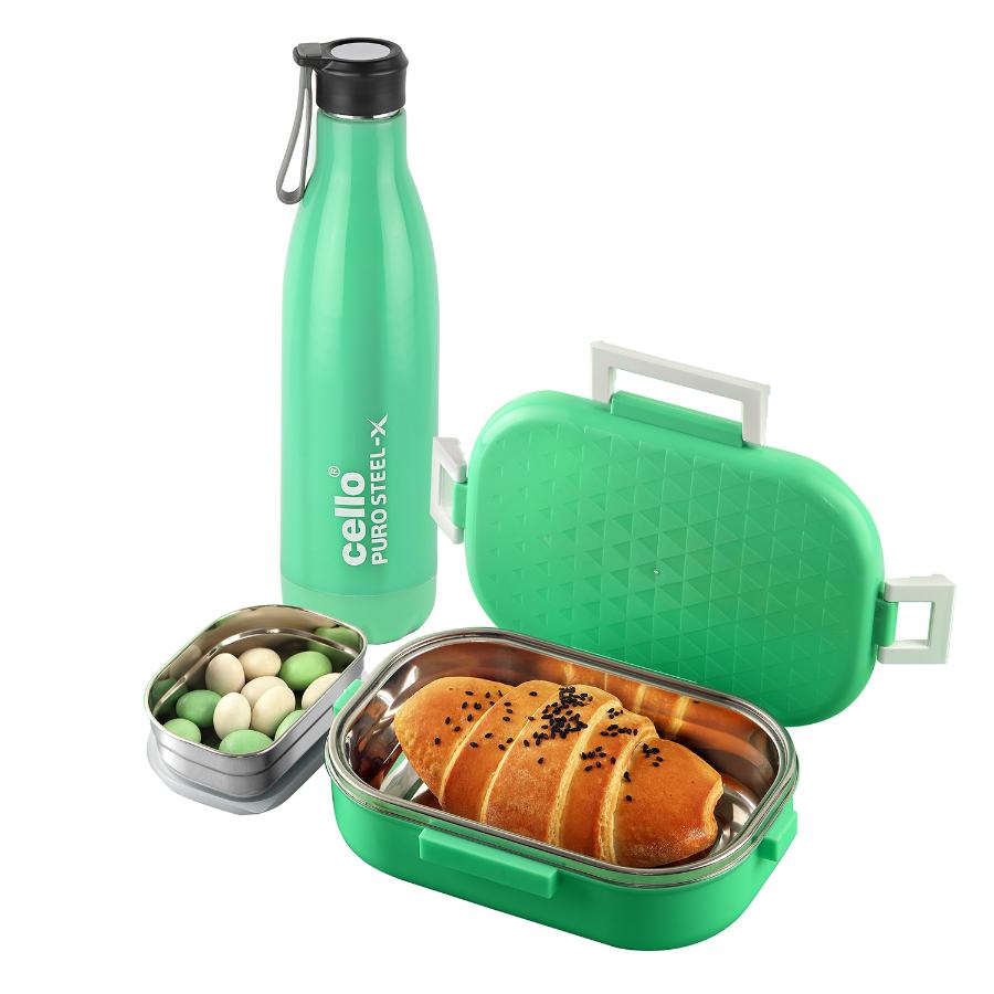 Cello Altro Neo Lunch Box & Water Bottle Set - view 12