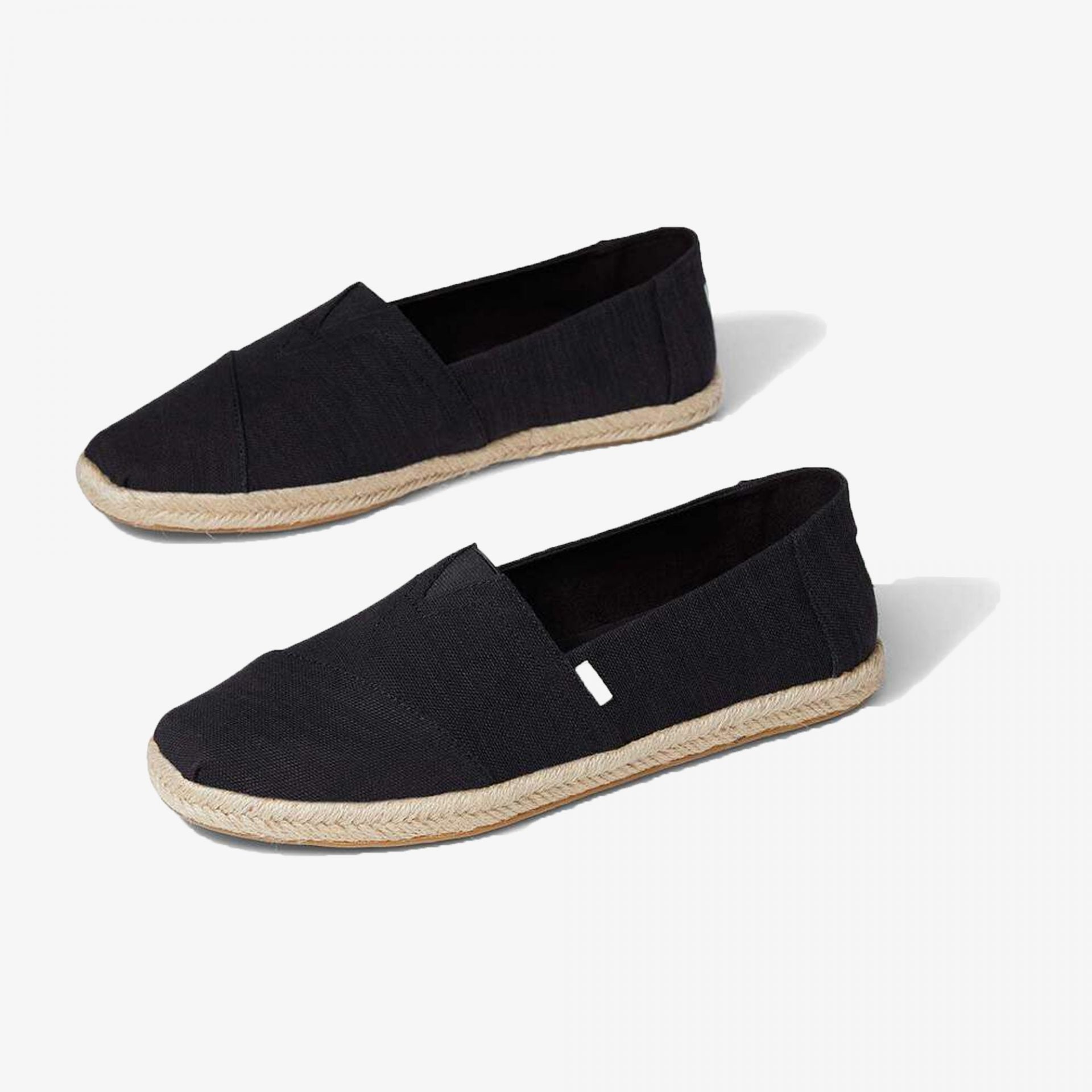 Espadrille alpargata black – Toms | ESPADRILLE ALPARGATA { BLACK SLUBBY