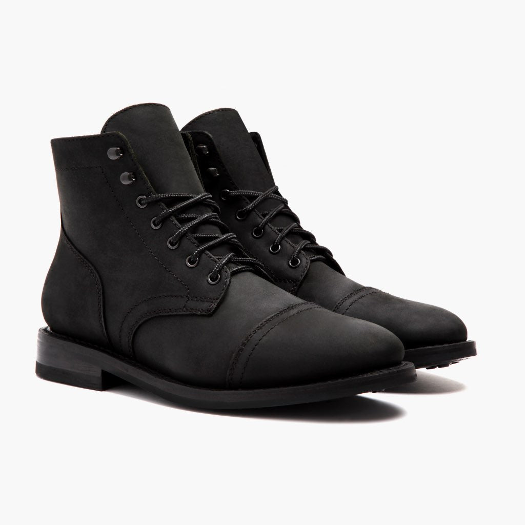 Captain black matte – Thursday Boots - Seconds - Men's Boots [S] Captain | Black Matte