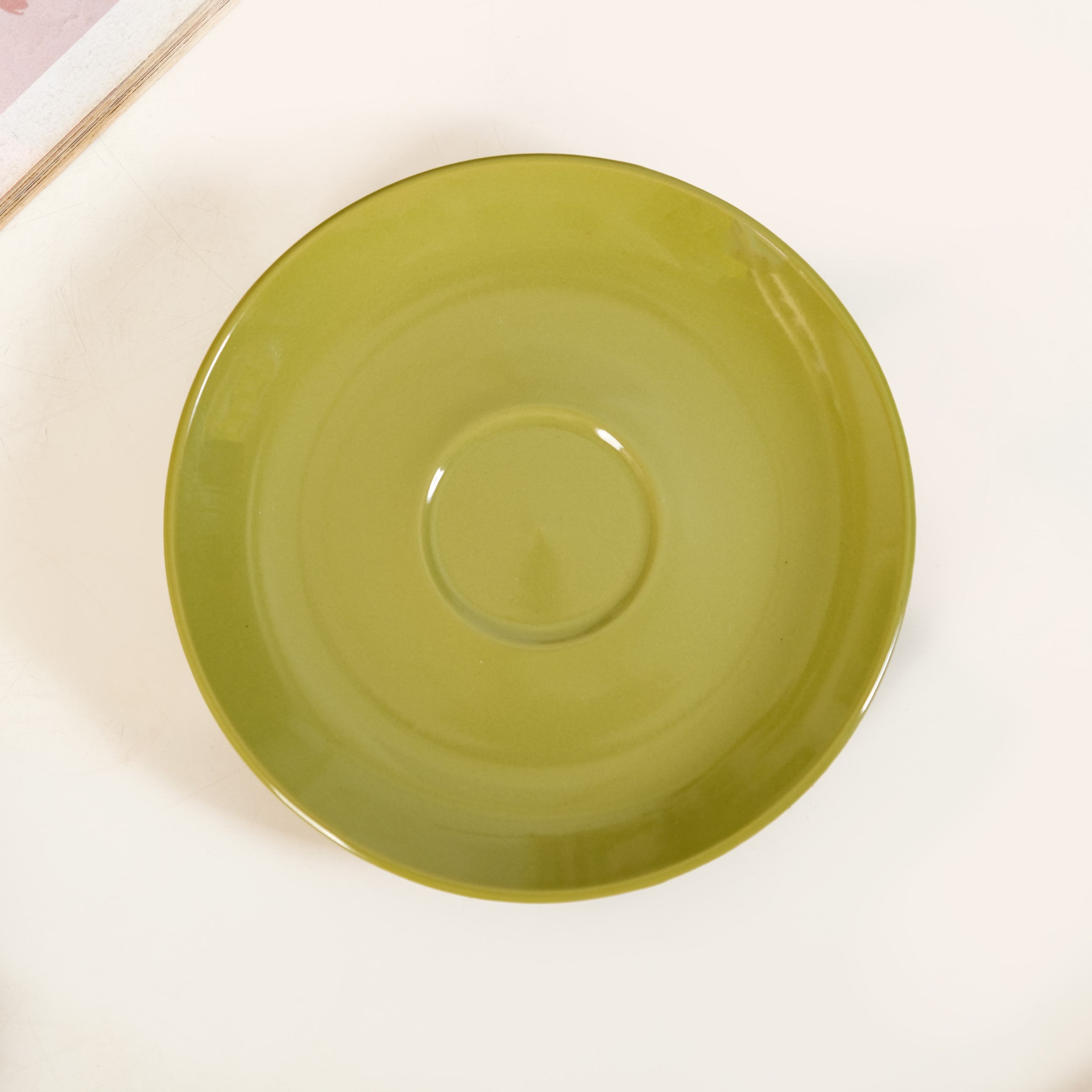 Nestasia Stackable Ambrosia Teapot And Cup With Saucer Olive Green - view 9