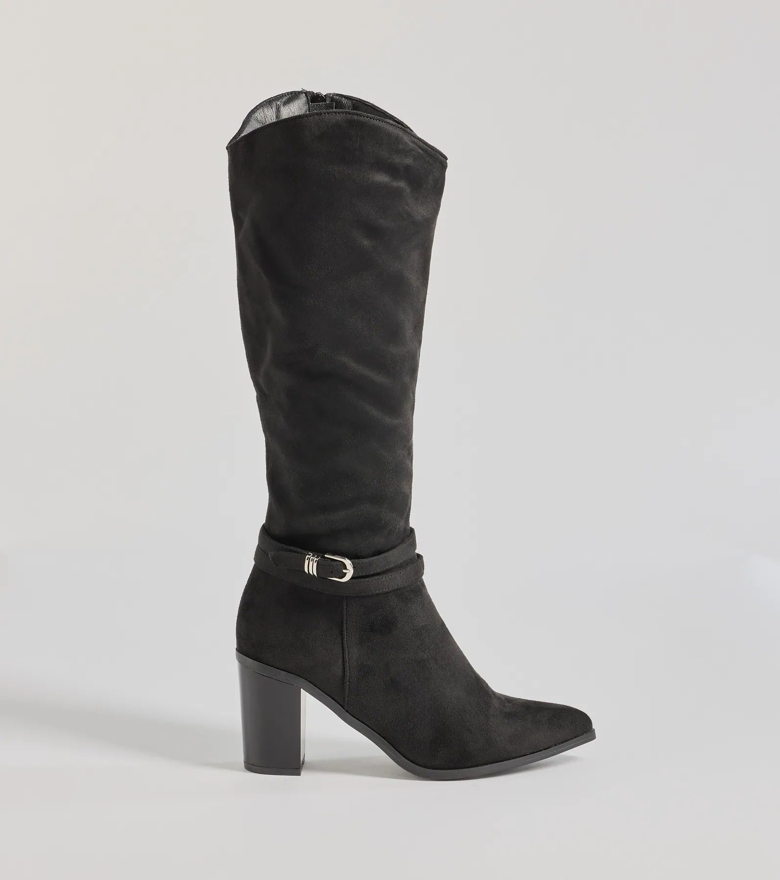 Windsor Fab Slay Buckle Strap Under-The-Knee Boots - view 2