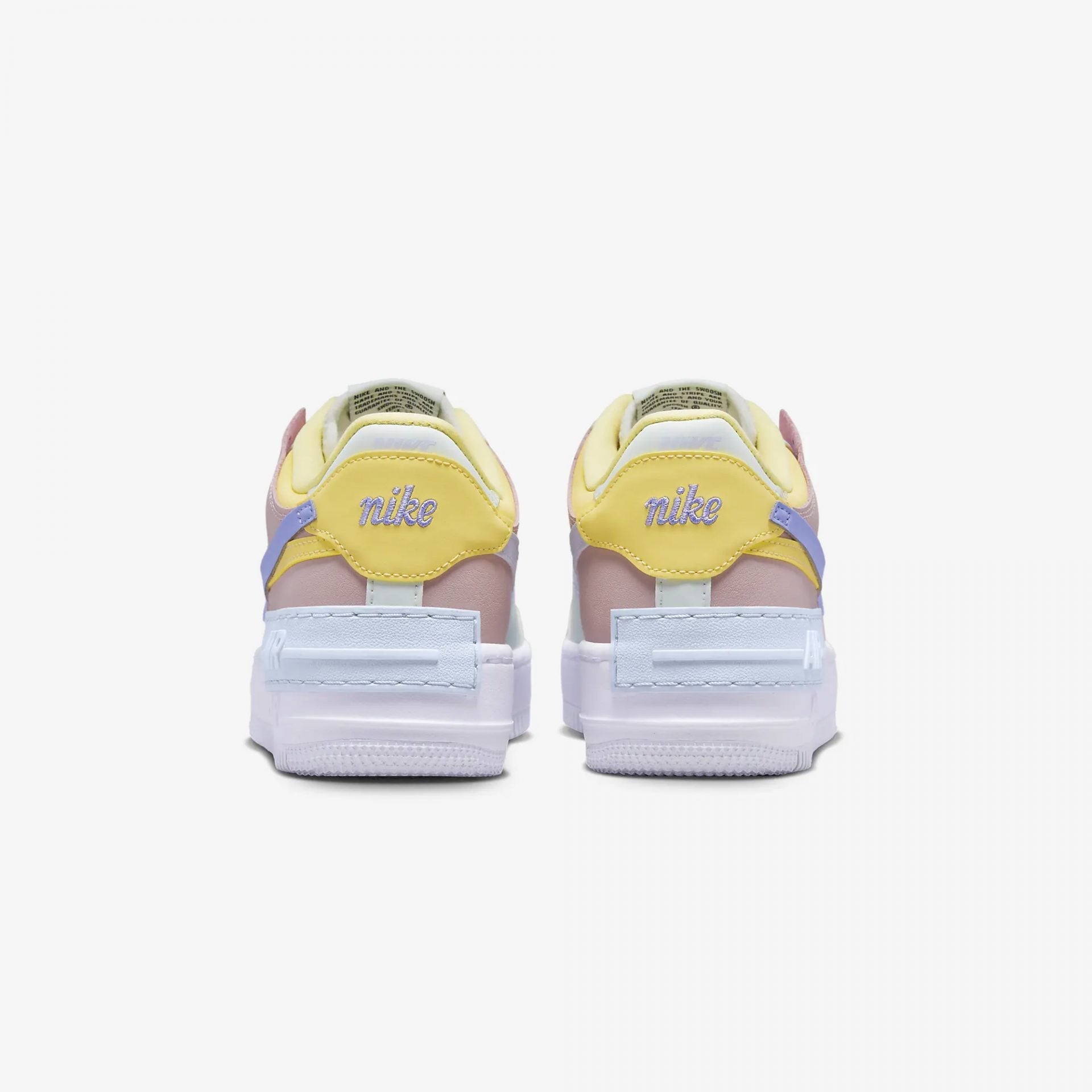 Nike | AIR FORCE 1 SHADOW { LIGHT SOFT PINK/LEMON WASH - view 2