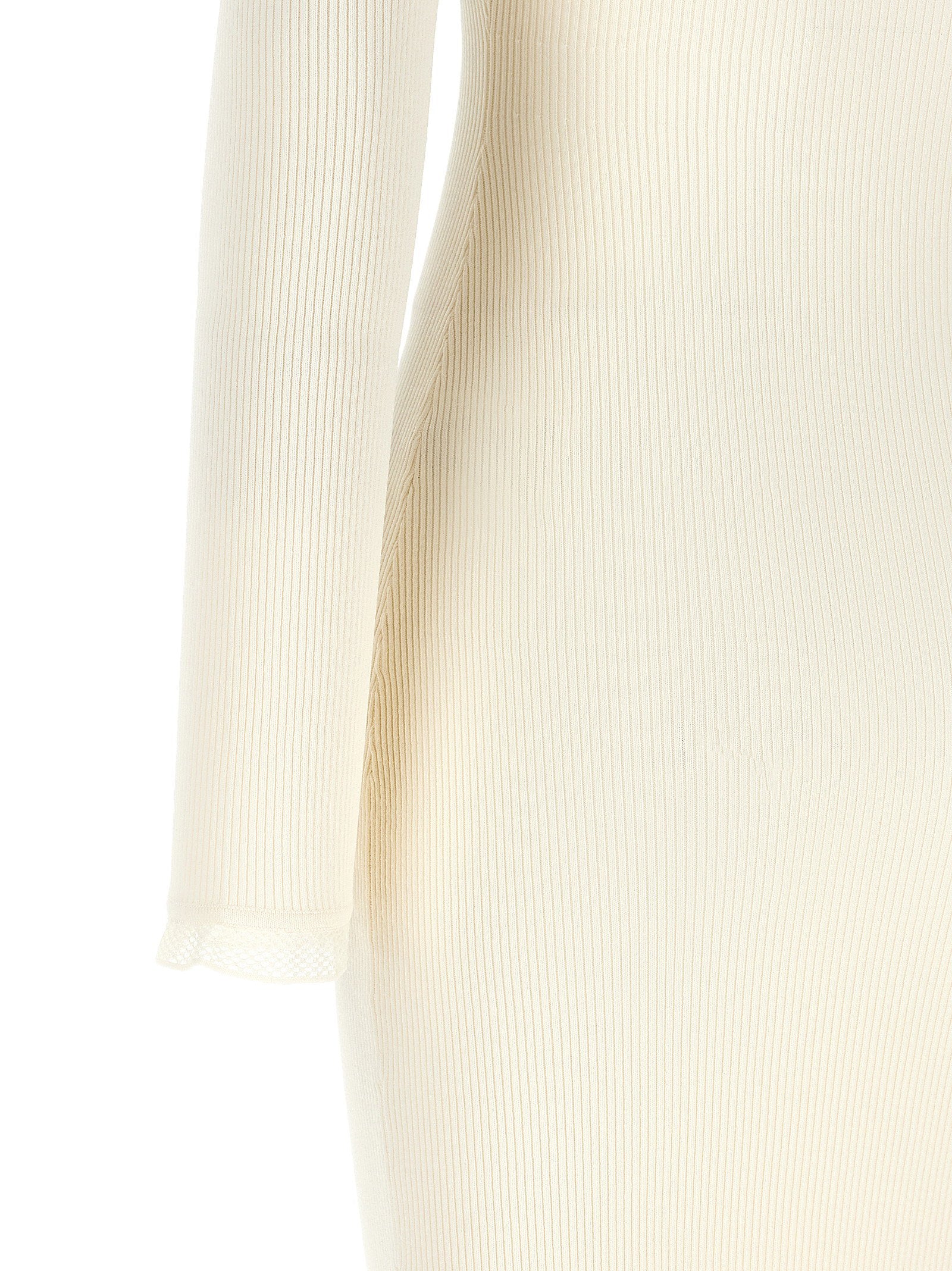 Elisabetta Franchi Ribbed Knit Dress - view 4