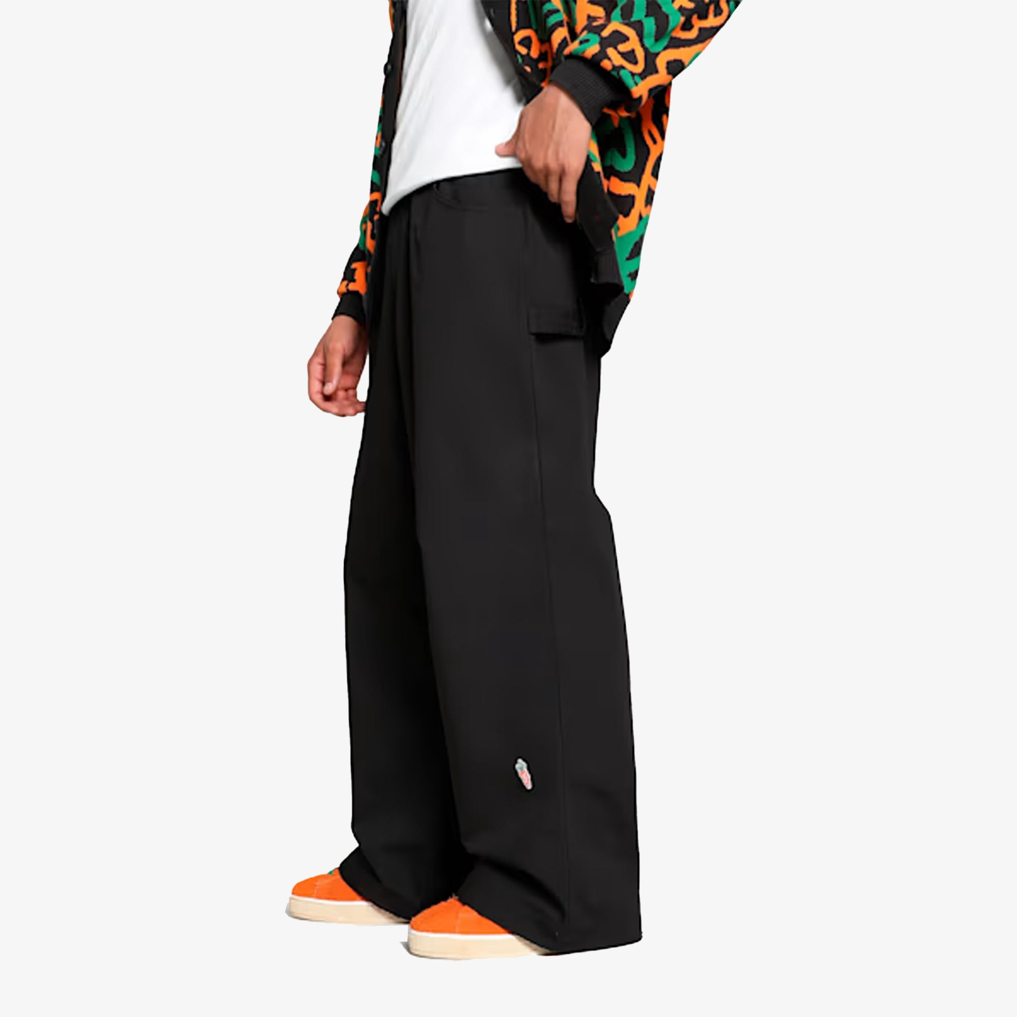 PUMA | x CARROTS RELAXED FIT CARGO PANTS { BLACK - view 2