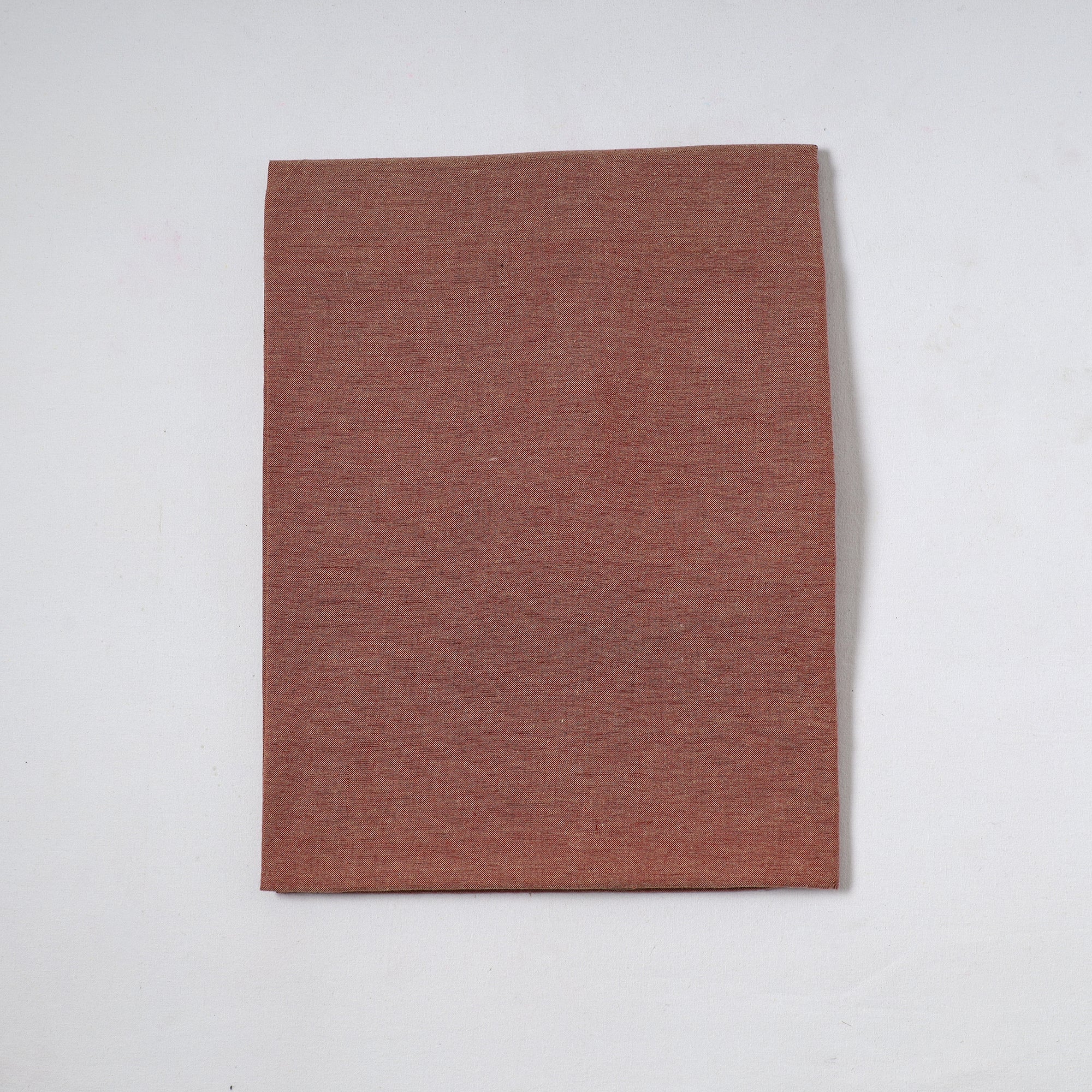 AHA VASTRA HANDLOOM Brown - Jhiri Pure Handloom Cotton Precut Fabric 07