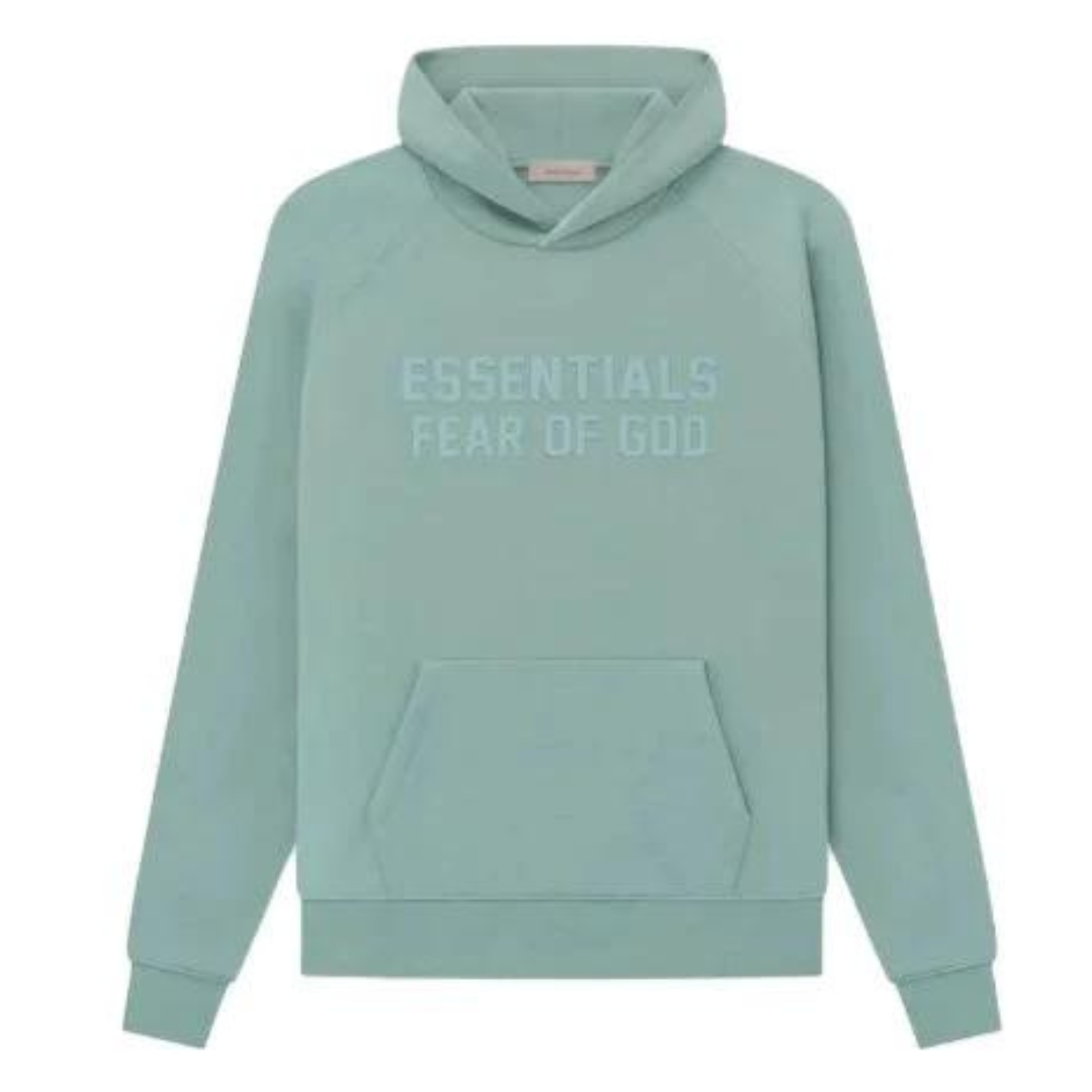 Cop Underdog Fear Of God Essentials Hoodie Sycamore SS23