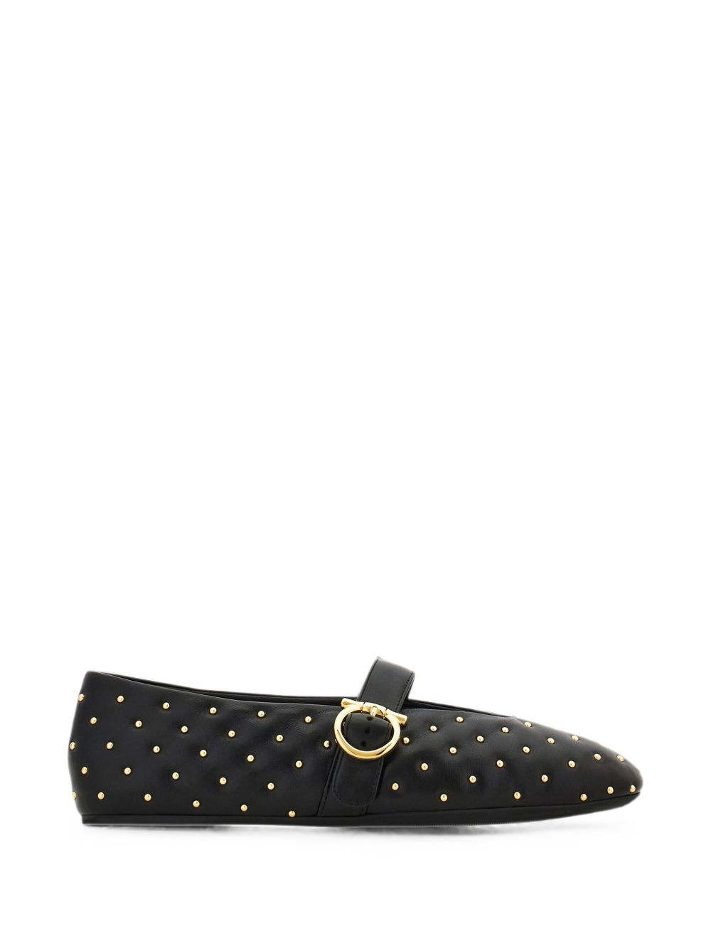 Ferragamo Flat shoes BLACK – Upper: 100% Lamb