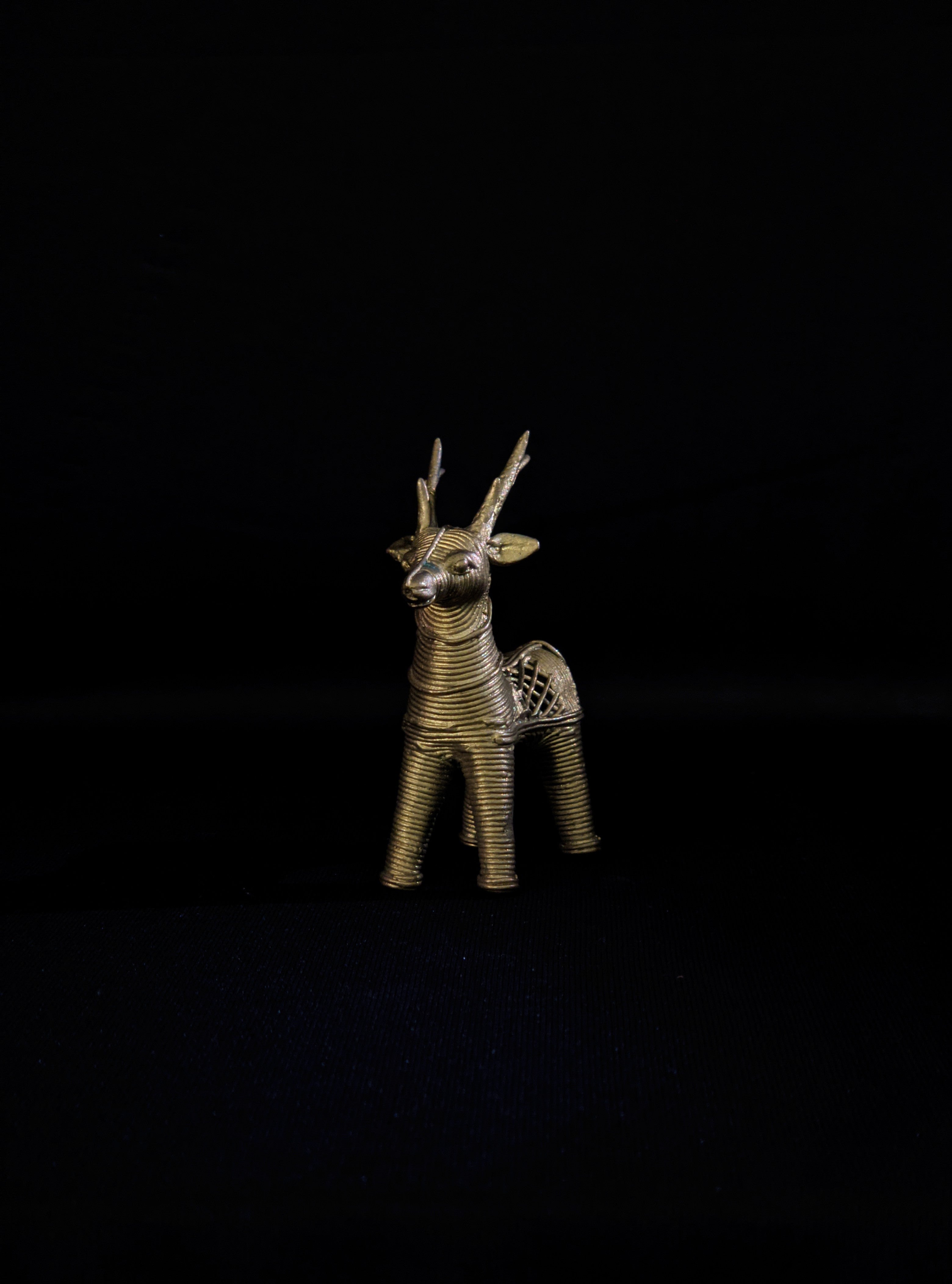 IndianVillèz Handcrafted Dhokra Deer