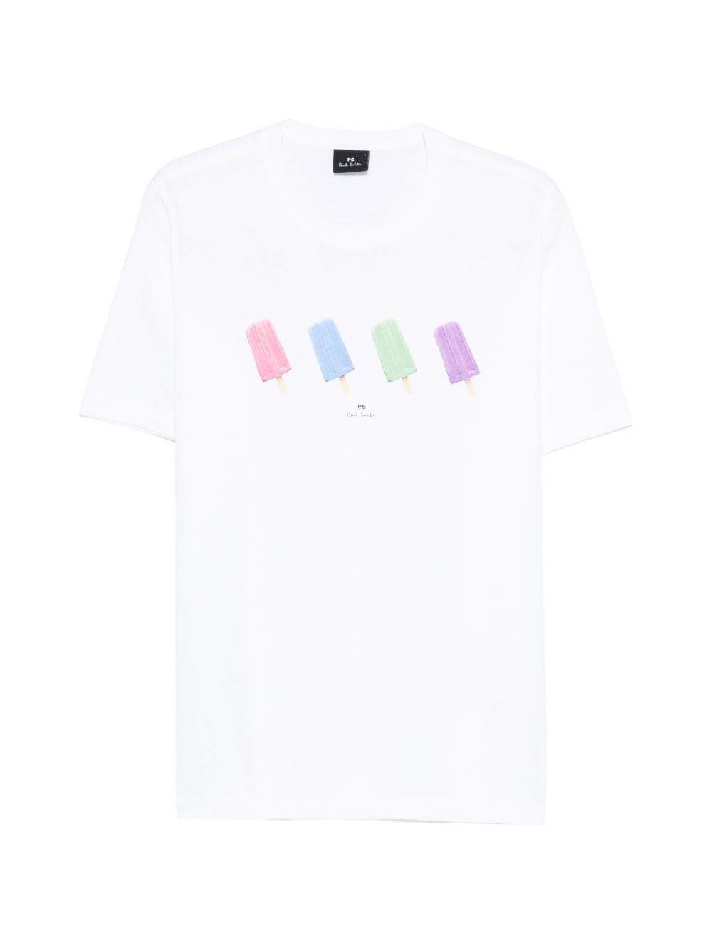 Paul Smith Printed cotton t-shirt – Organic Cotton 100%