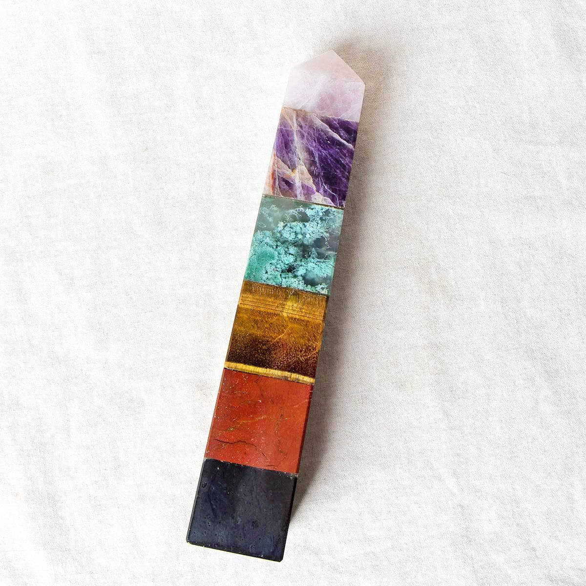 Tiny Rituals Grounded & Anxiety Free Gemstone Tower - Large - view 5
