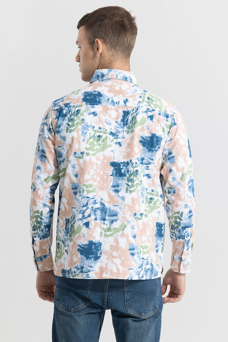 SNITCH Colourbrush Green Jacket - view 7