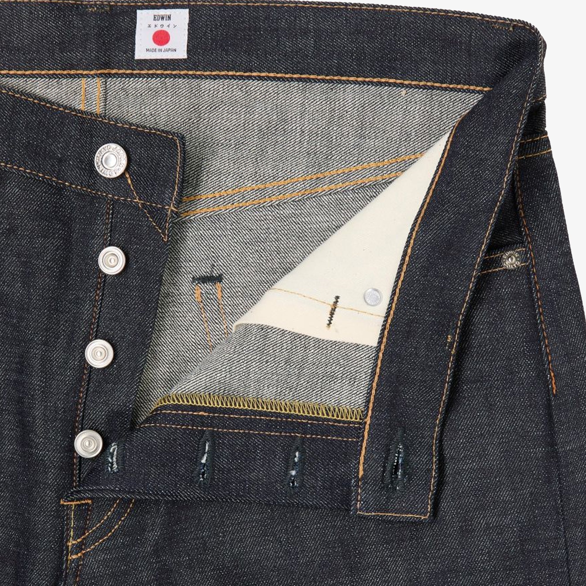 Edwin | Regular Tapered Jeans { Blue - view 4