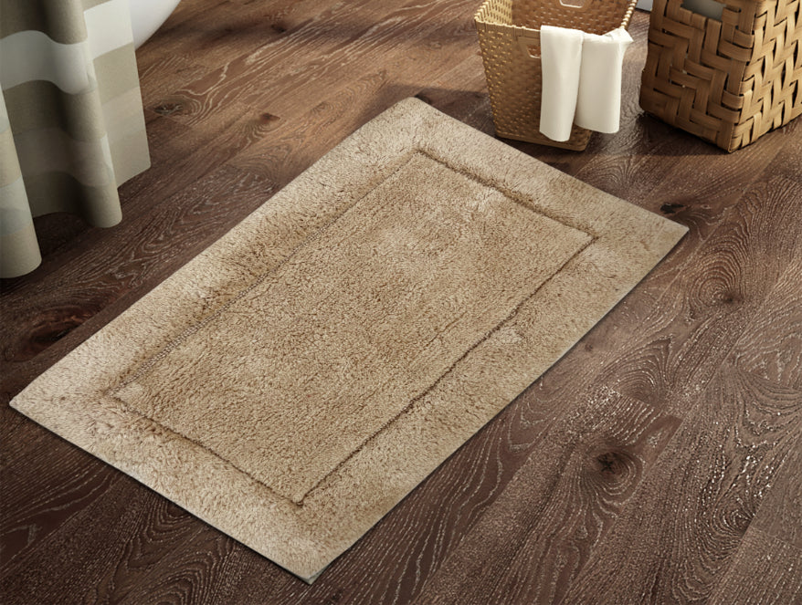 Spaces India Dries You Quicker Champgne Gld Hygro Cotton Large Bath Mat - Hygro By Spaces