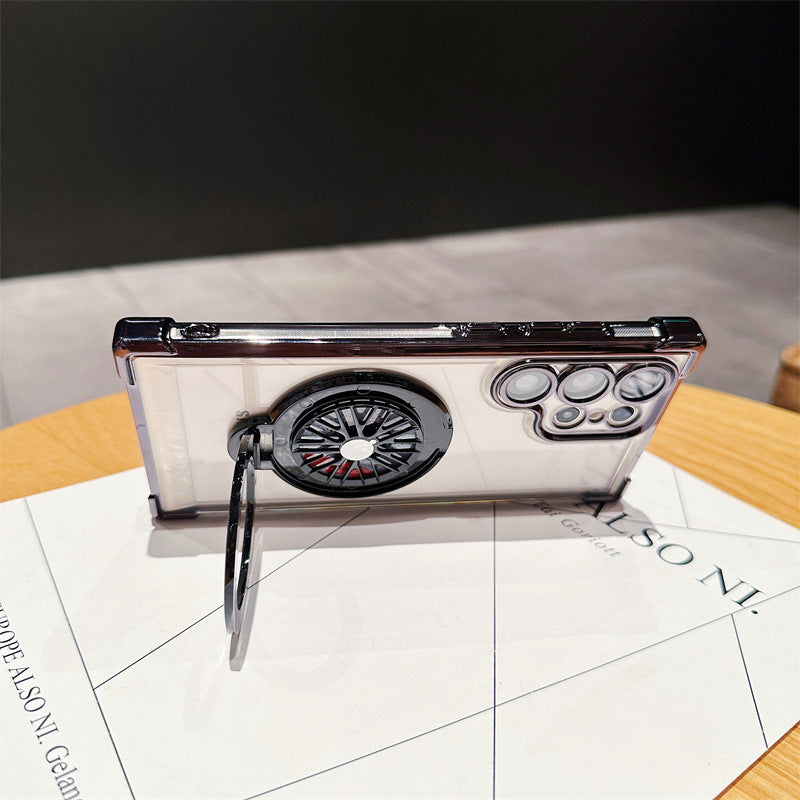 Million Cases Galaxy S25 Series Electroplated Rotating Gyro Magnetic Case - view 10