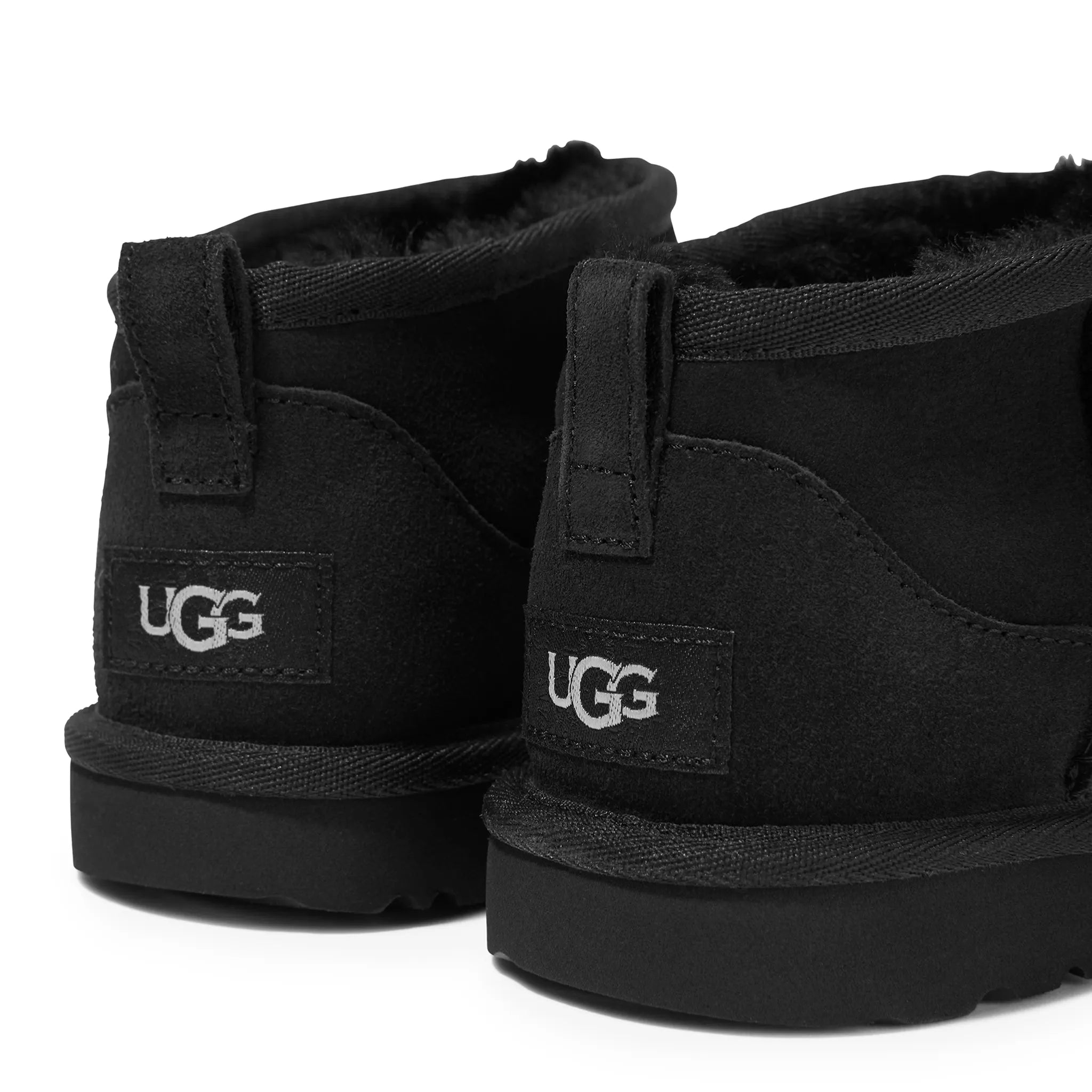 UGG Classic Ultra Mini Kids Black Boots - view 4