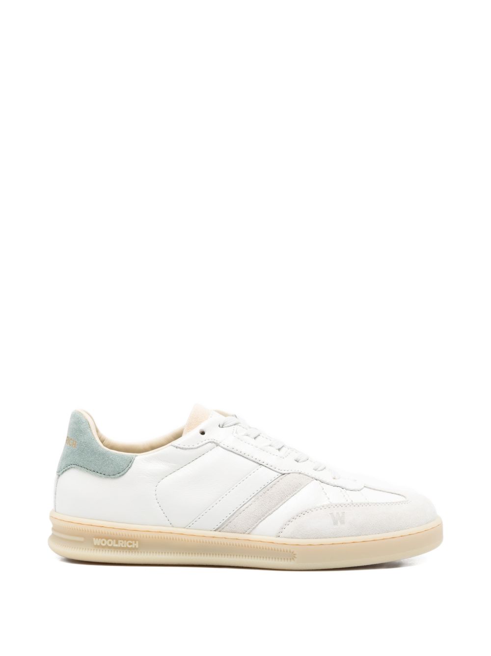 Woolrich Doubleu Tennis Sneakers – Calf Leather 100%