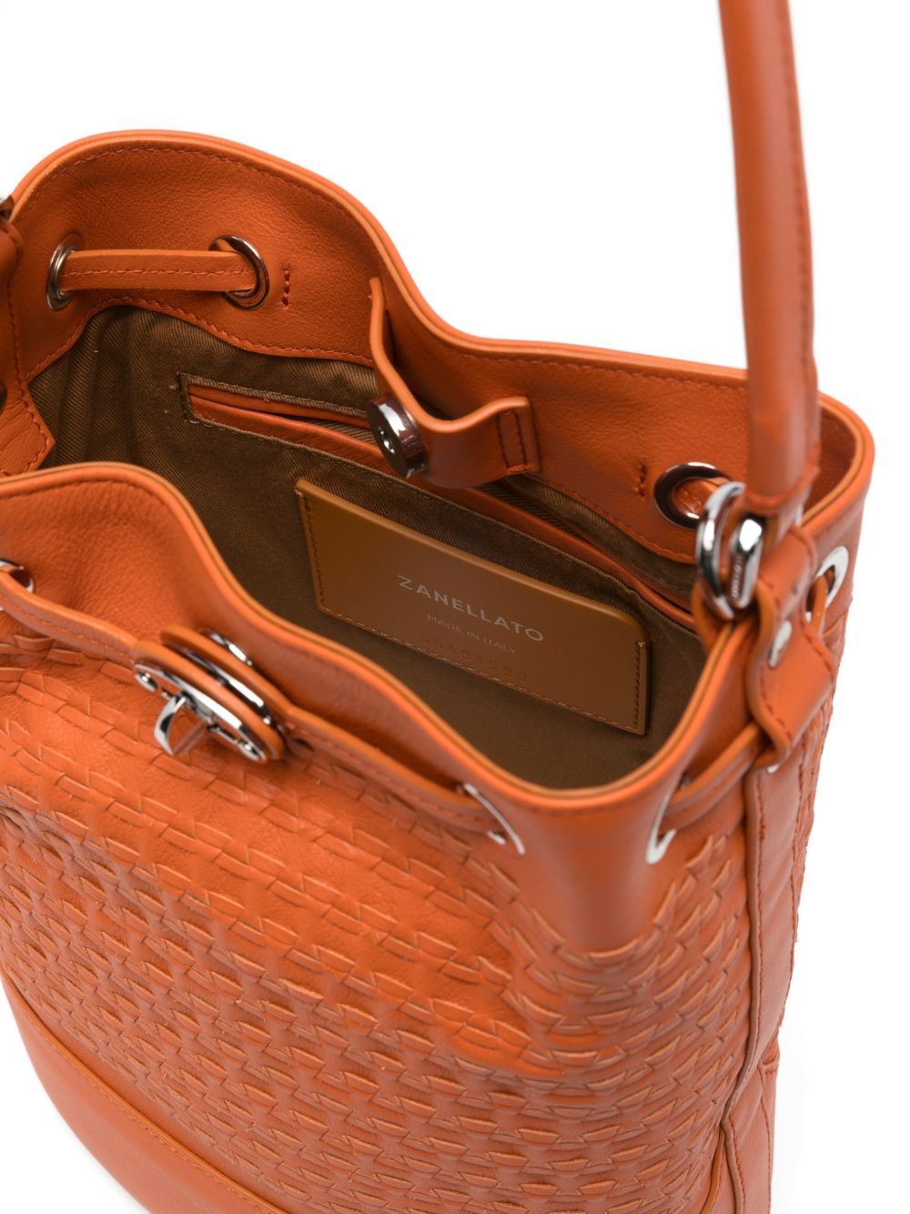 Zanellato Monda'® Small Bag In Orange Sicilian Mosaic - view 4