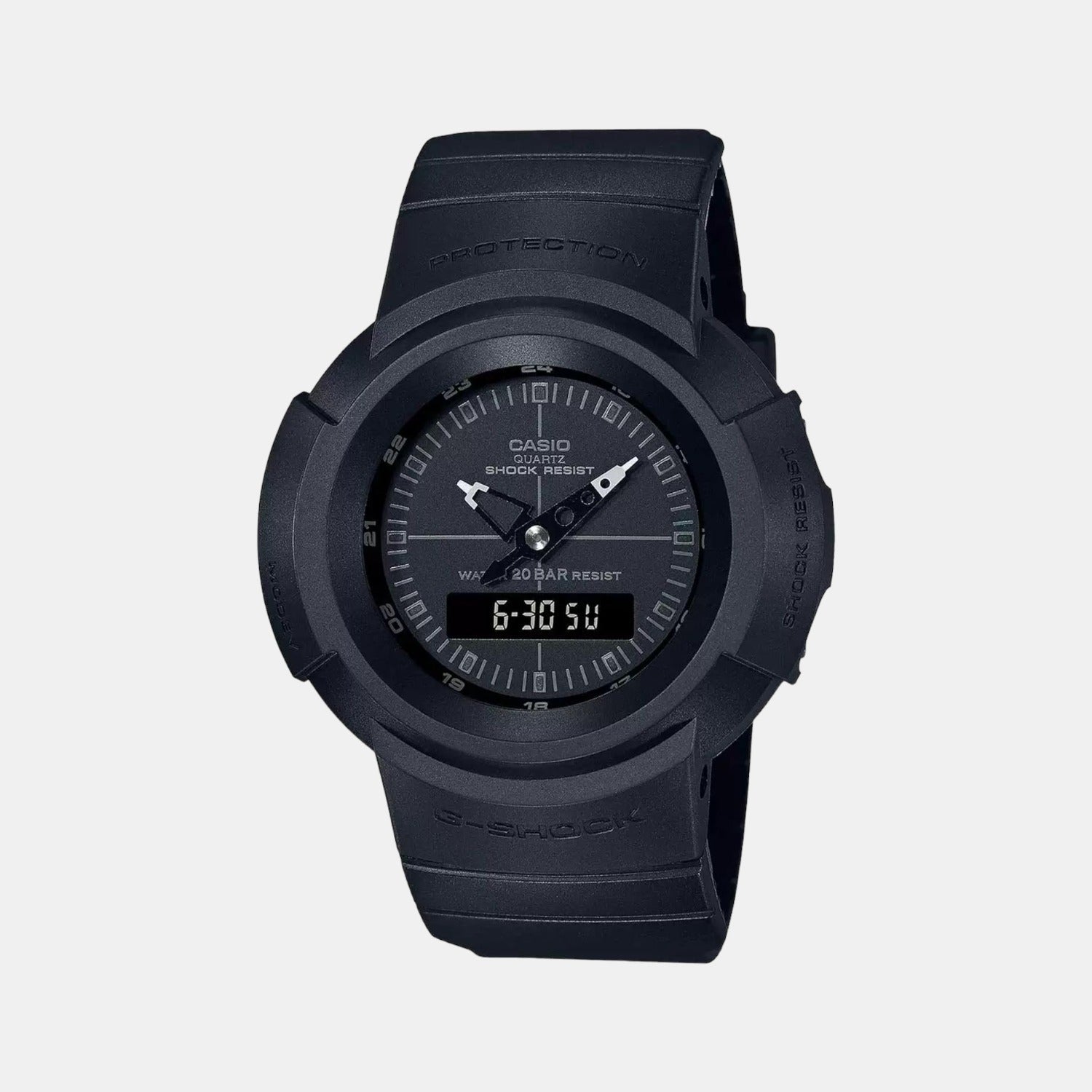 Casio G-Shock Men Quartz Black Dial Analog-Digital Resin Watch G1080