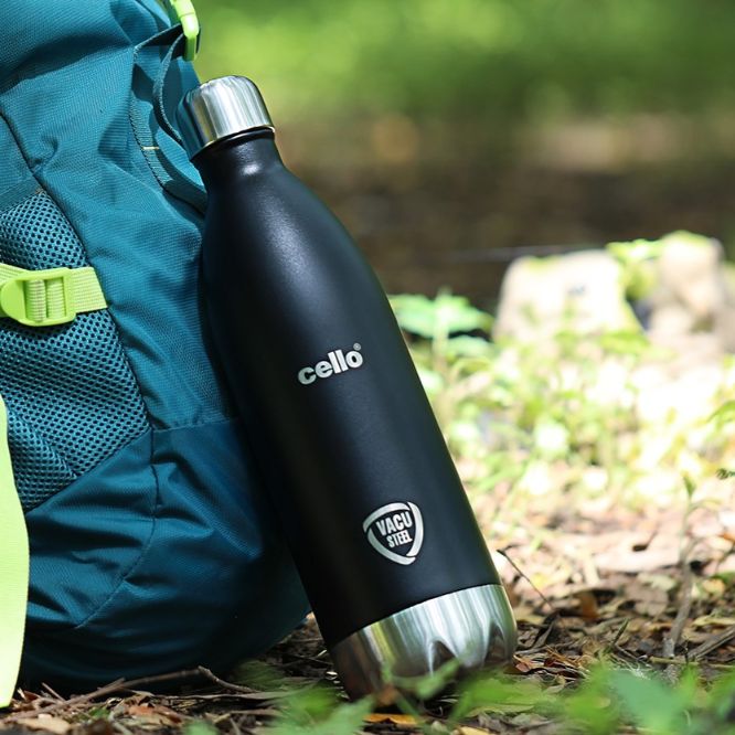 Cello Duro Swift Flask, Vacusteel Water Bottle