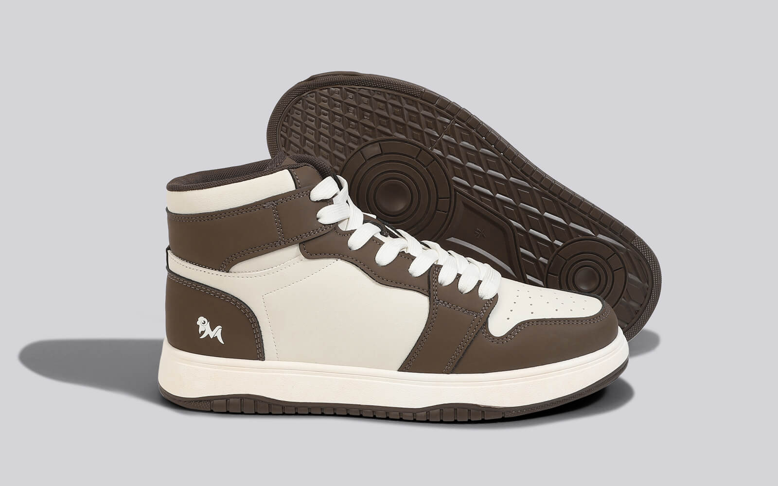 Neeman's Character High Top : Ivory-Brown - view 6