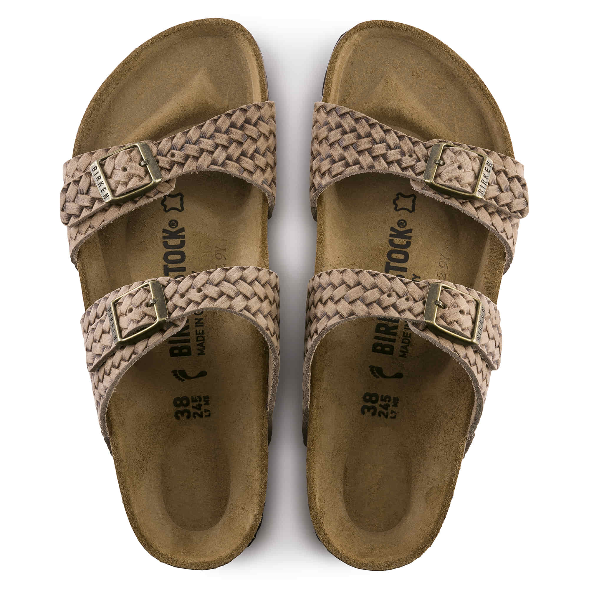 Birkenstock Sydney Embossed Grained Oiled Leather - view 2