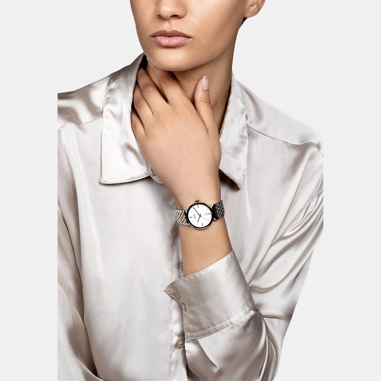 Rado Florence Women Quartz White Dial Analog Stainless Steel Watch R48913023 - view 4