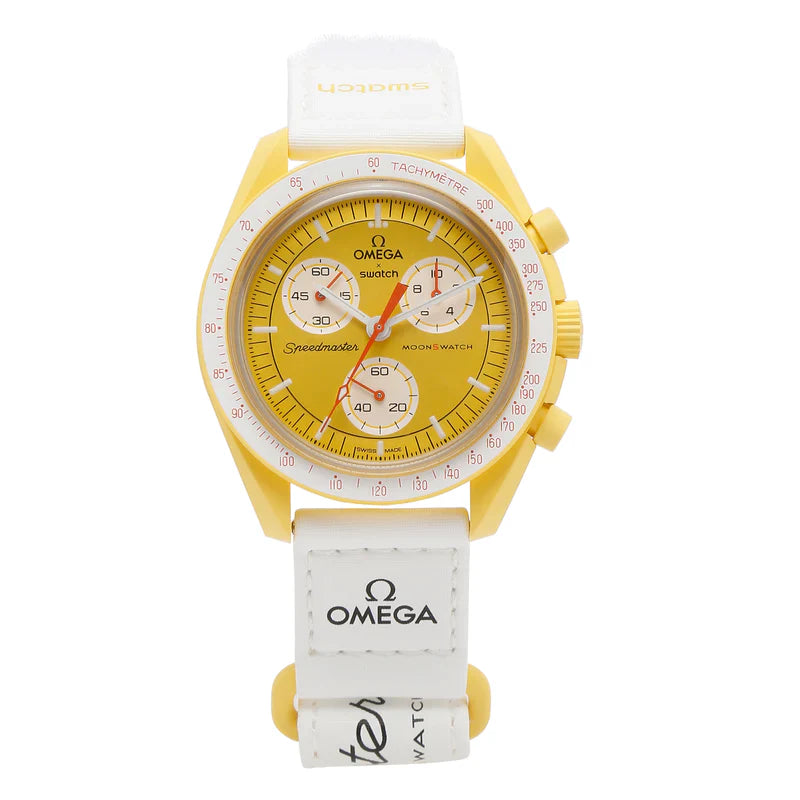 Cop Underdog Omega x Swatch Bioceramic Moonswatch Mission to Sun