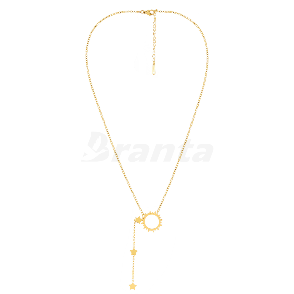 Branta Layered Star- Sun Pendant Necklace - view 2