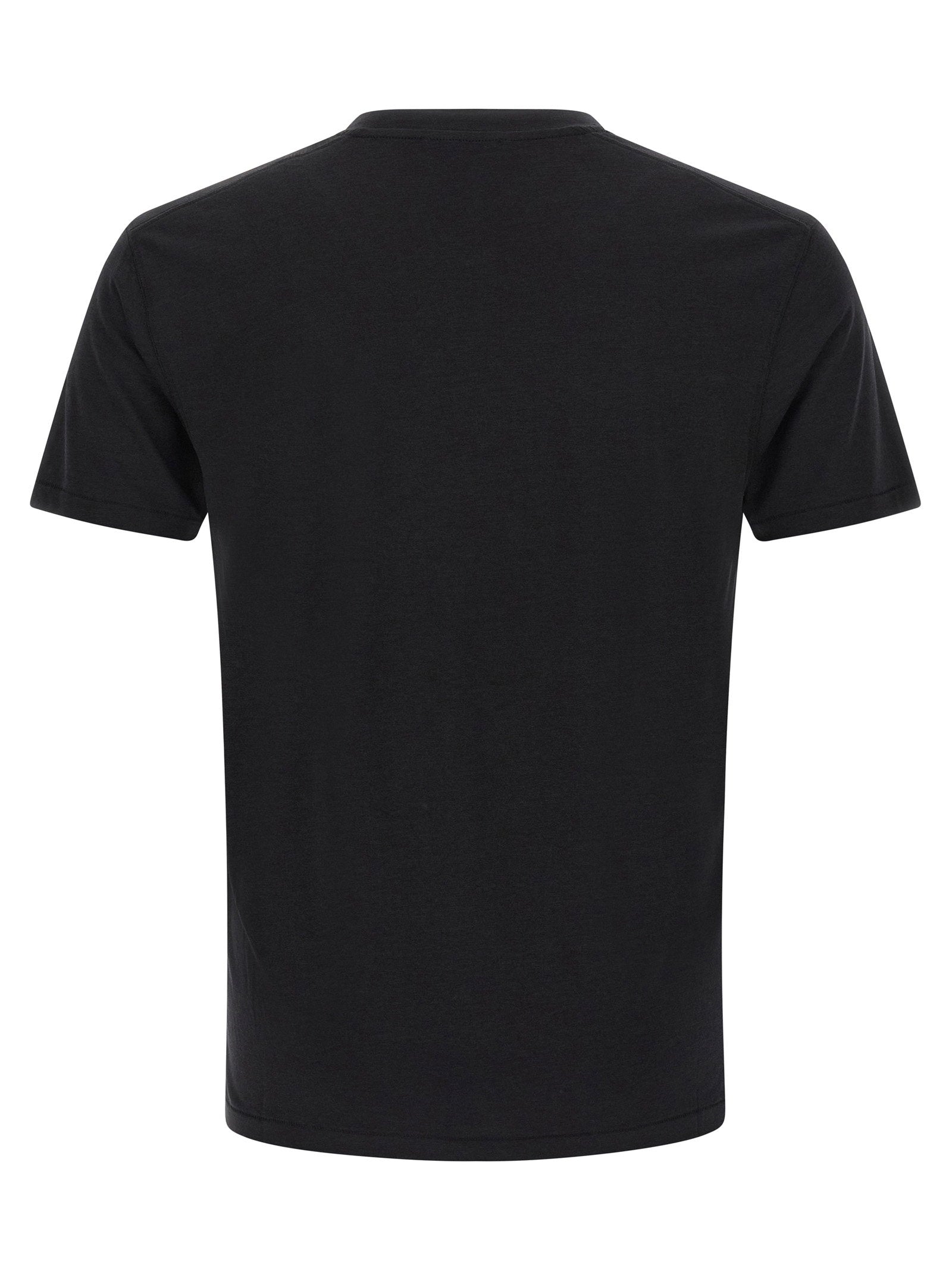 Tom Ford Logo Embroidery T-shirt – 67% lyocell 33% cotton - view 2